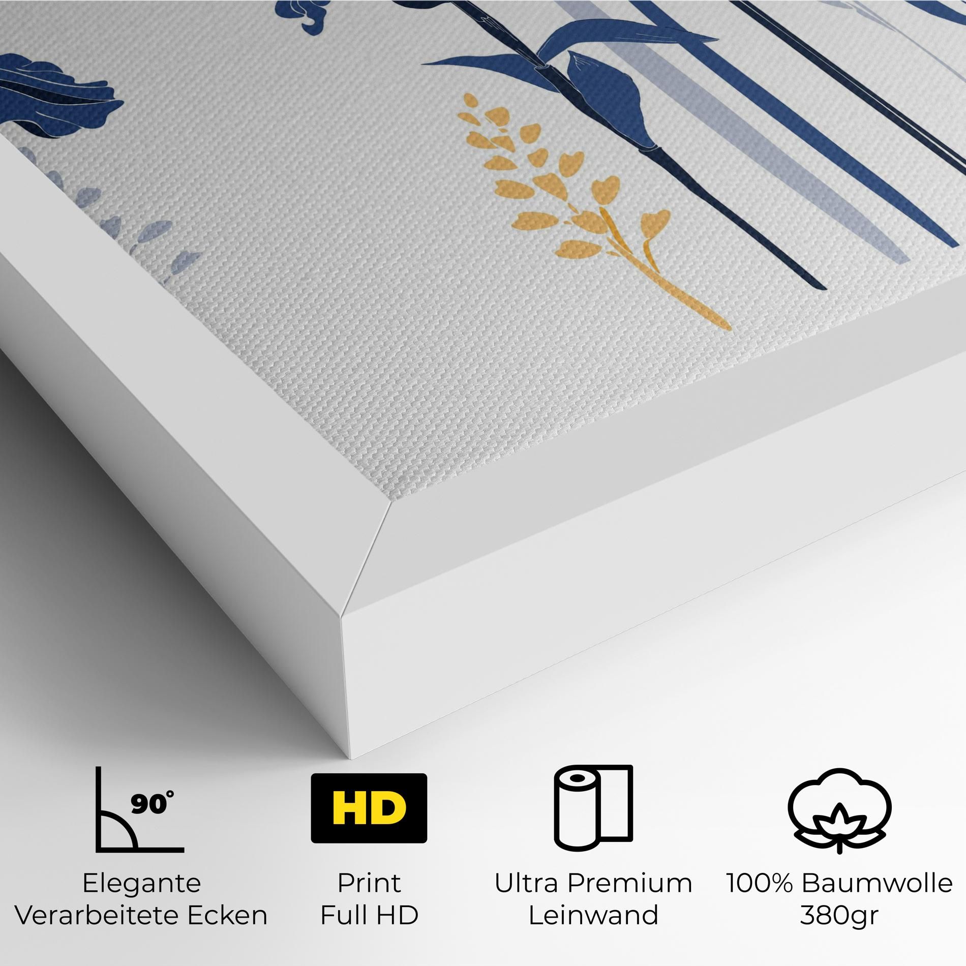 Iris Blue Art mockup 4