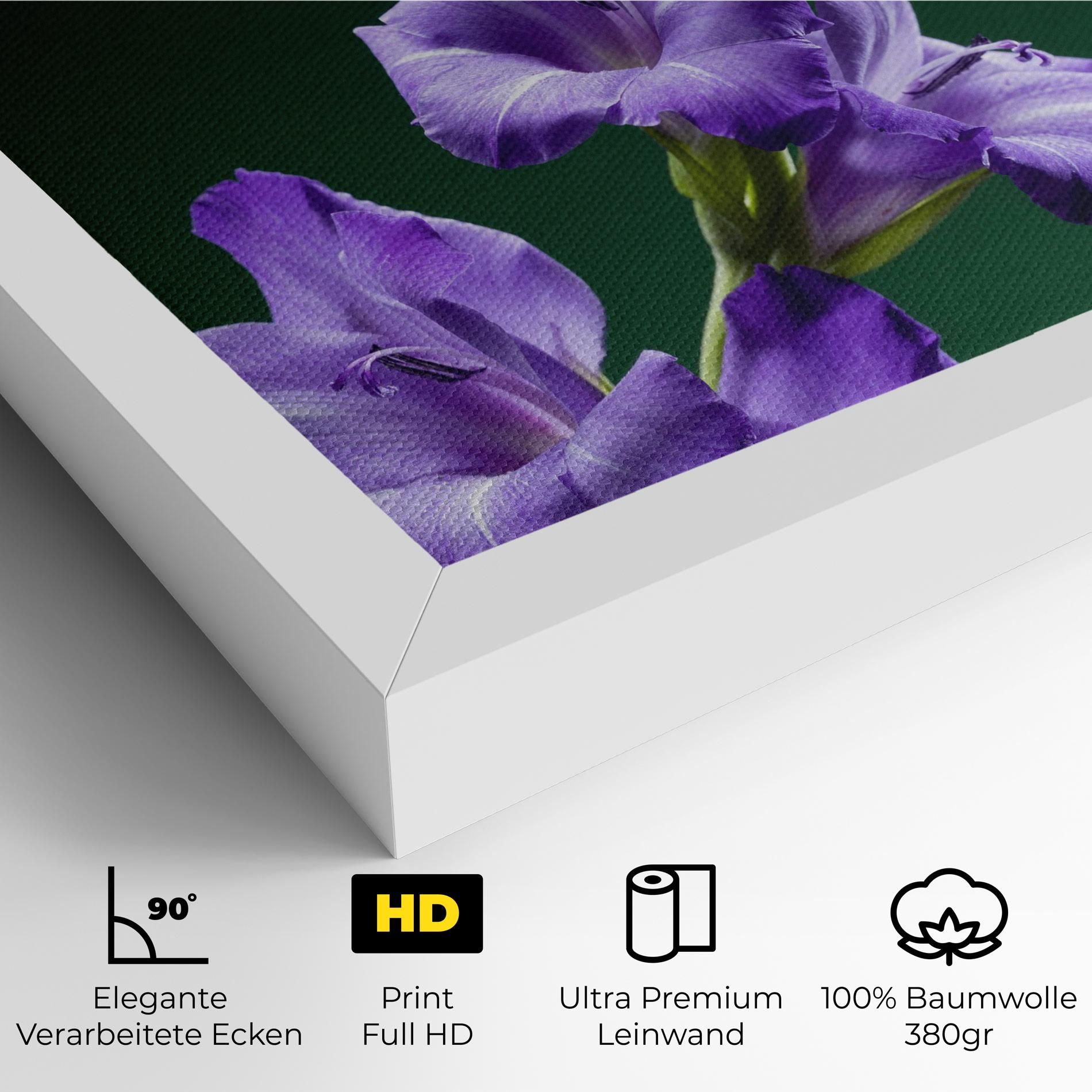 Iris On Green mockup 4