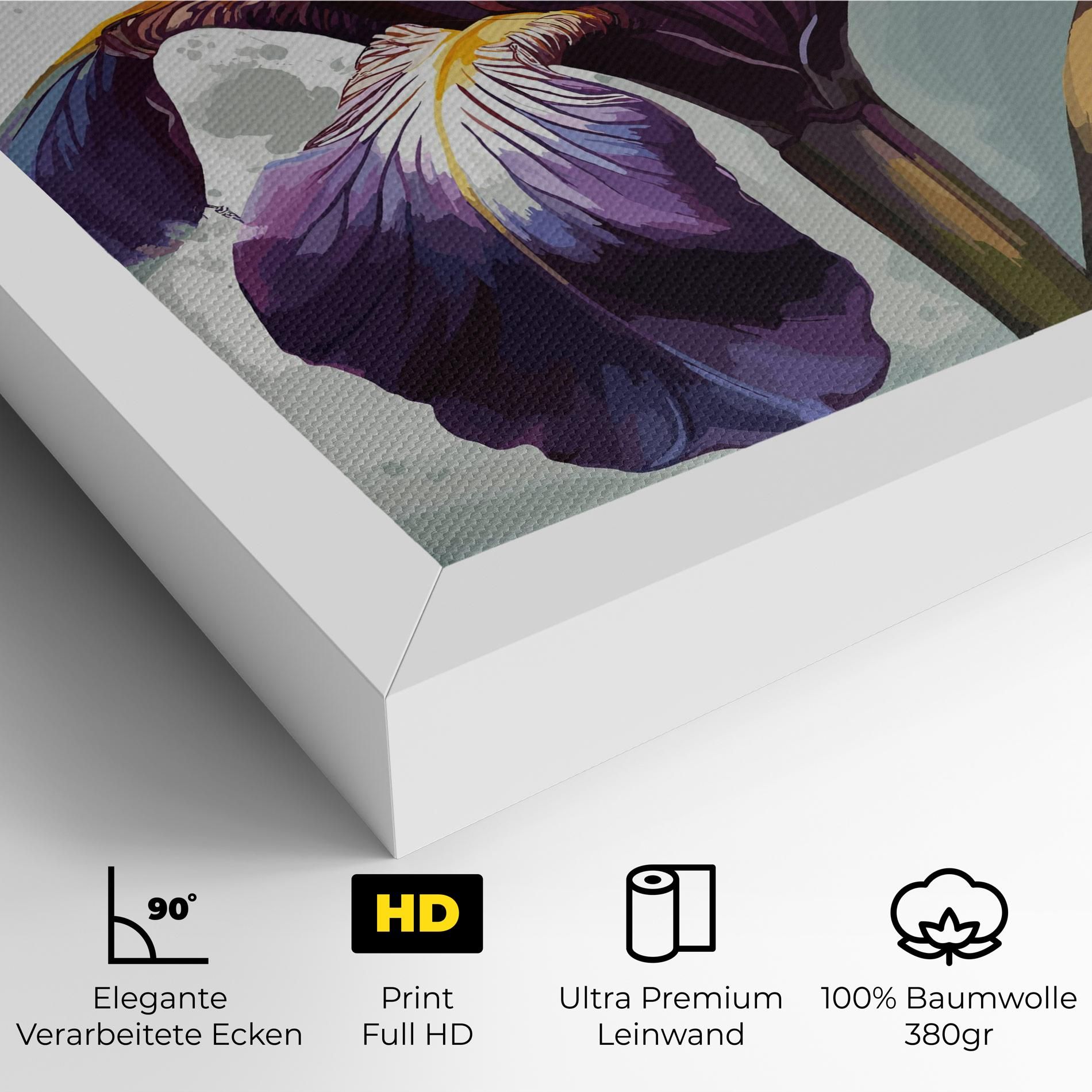 Purple Blue Iris mockup 4