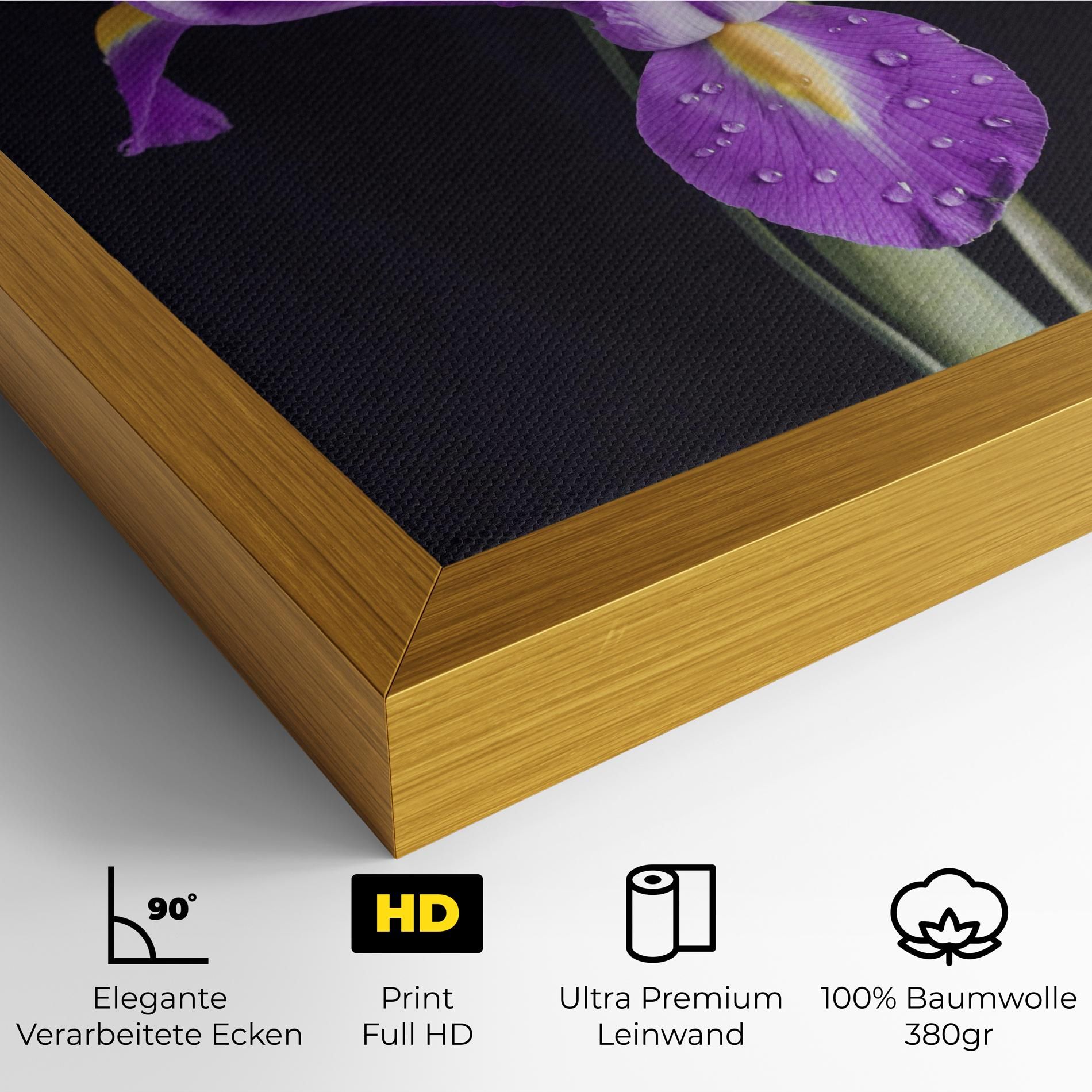 Fresh Purple Iris mockup 4