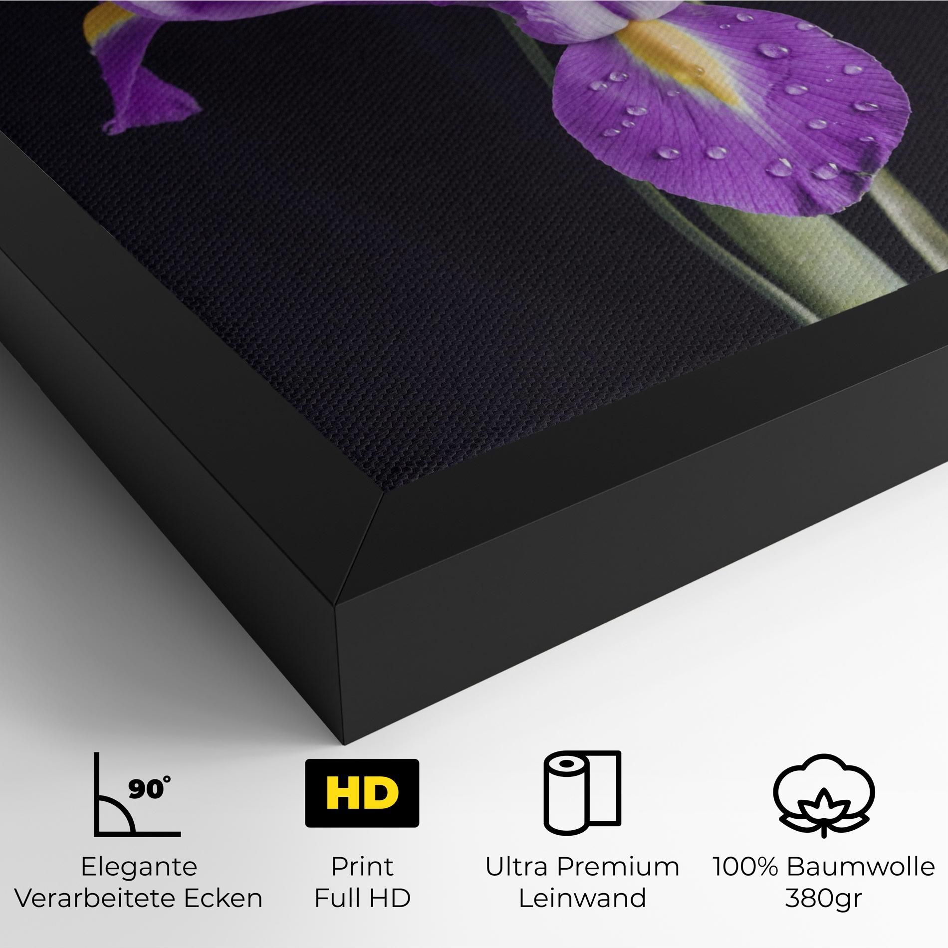 Fresh Purple Iris mockup 4