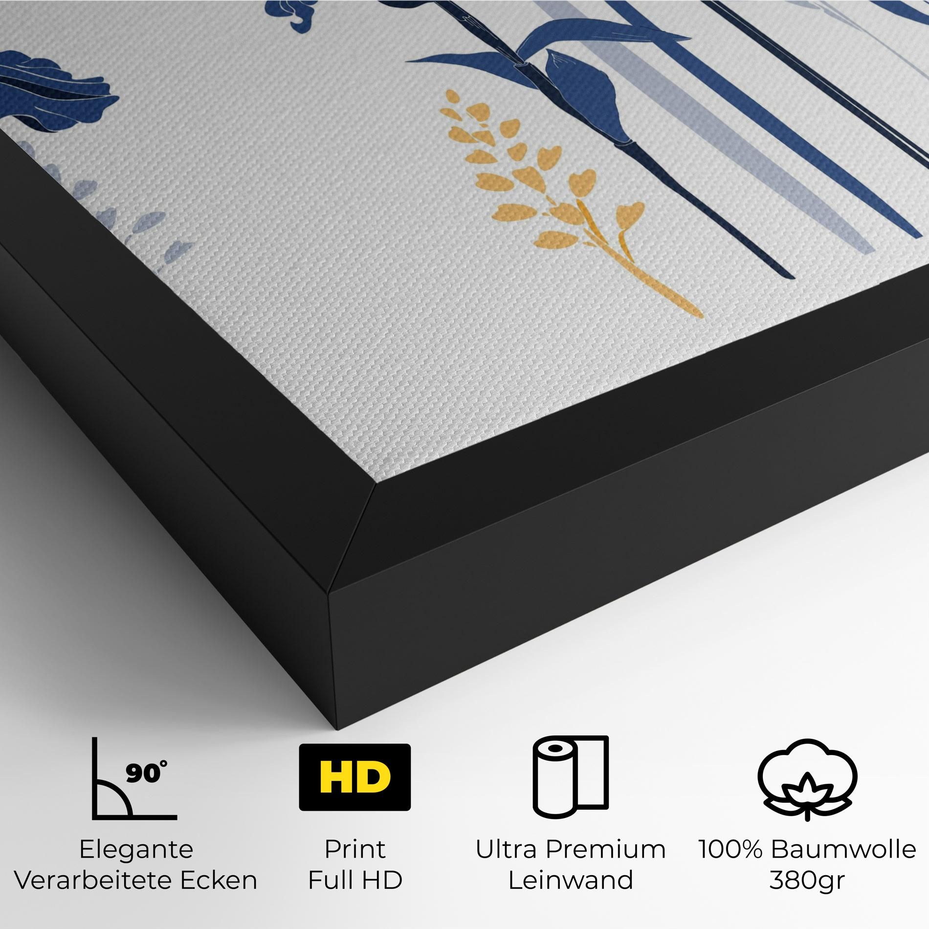 Iris Blue Art mockup 4