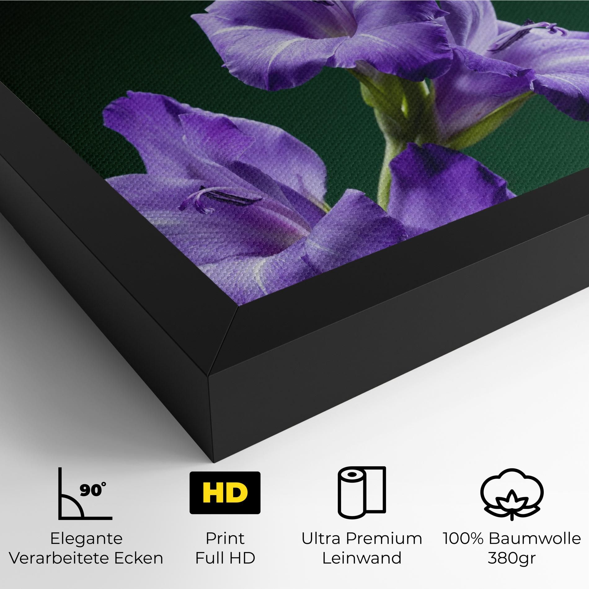 Iris On Green mockup 4