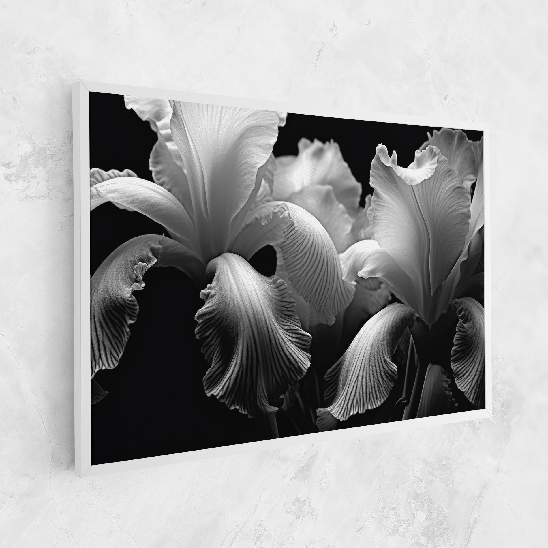 Leinwandbild Grey Iris mockup 1