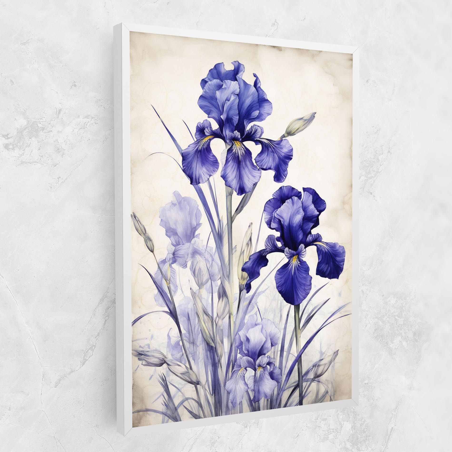 Irises Painting mockup 1