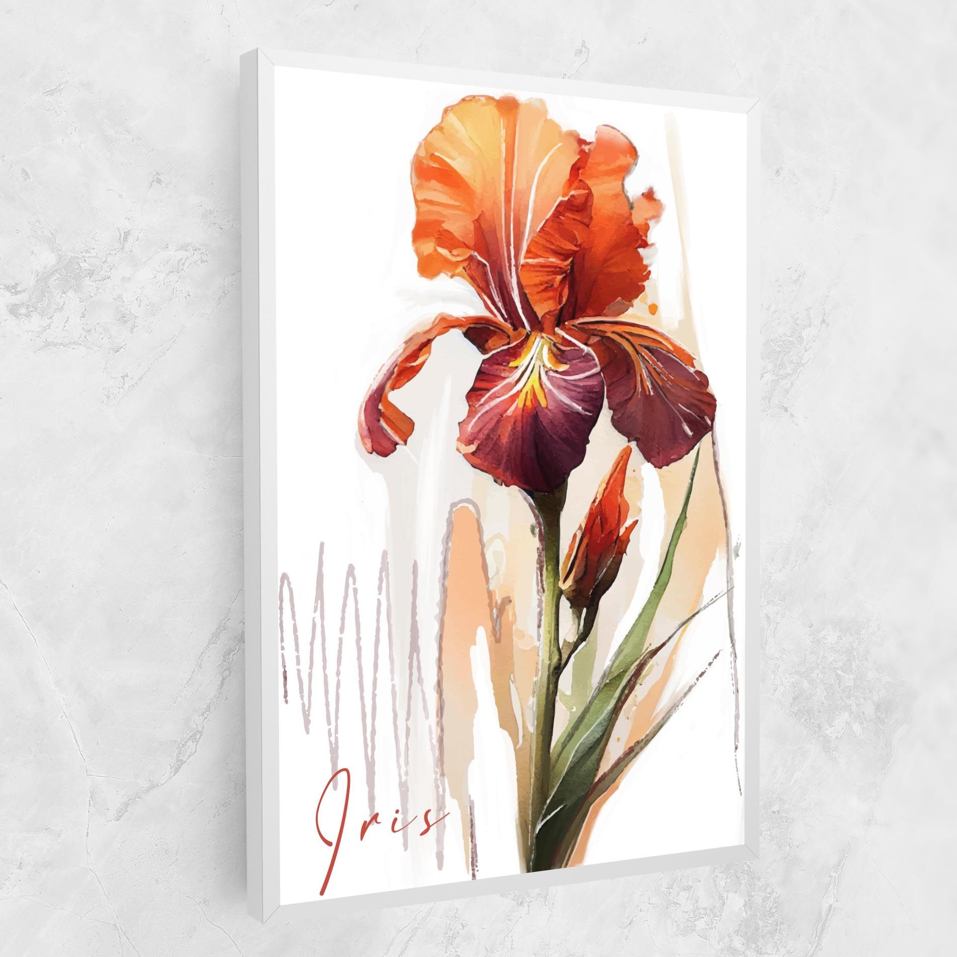 Orange Iris mockup 1