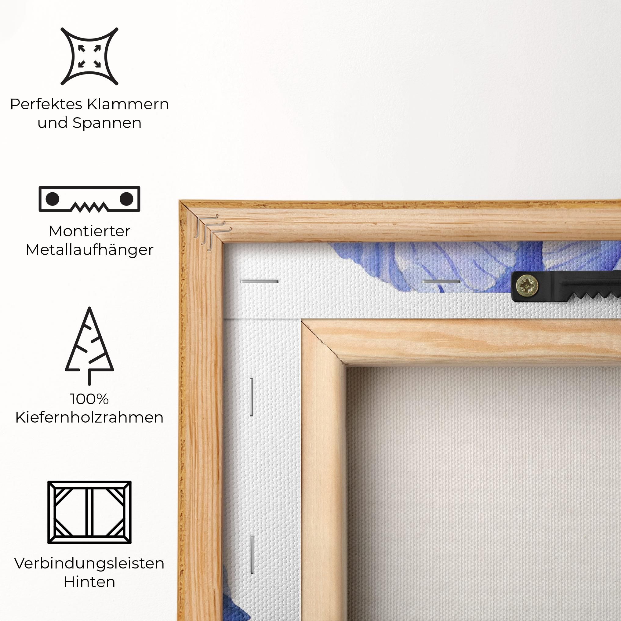 Purple Iris On White mockup 5