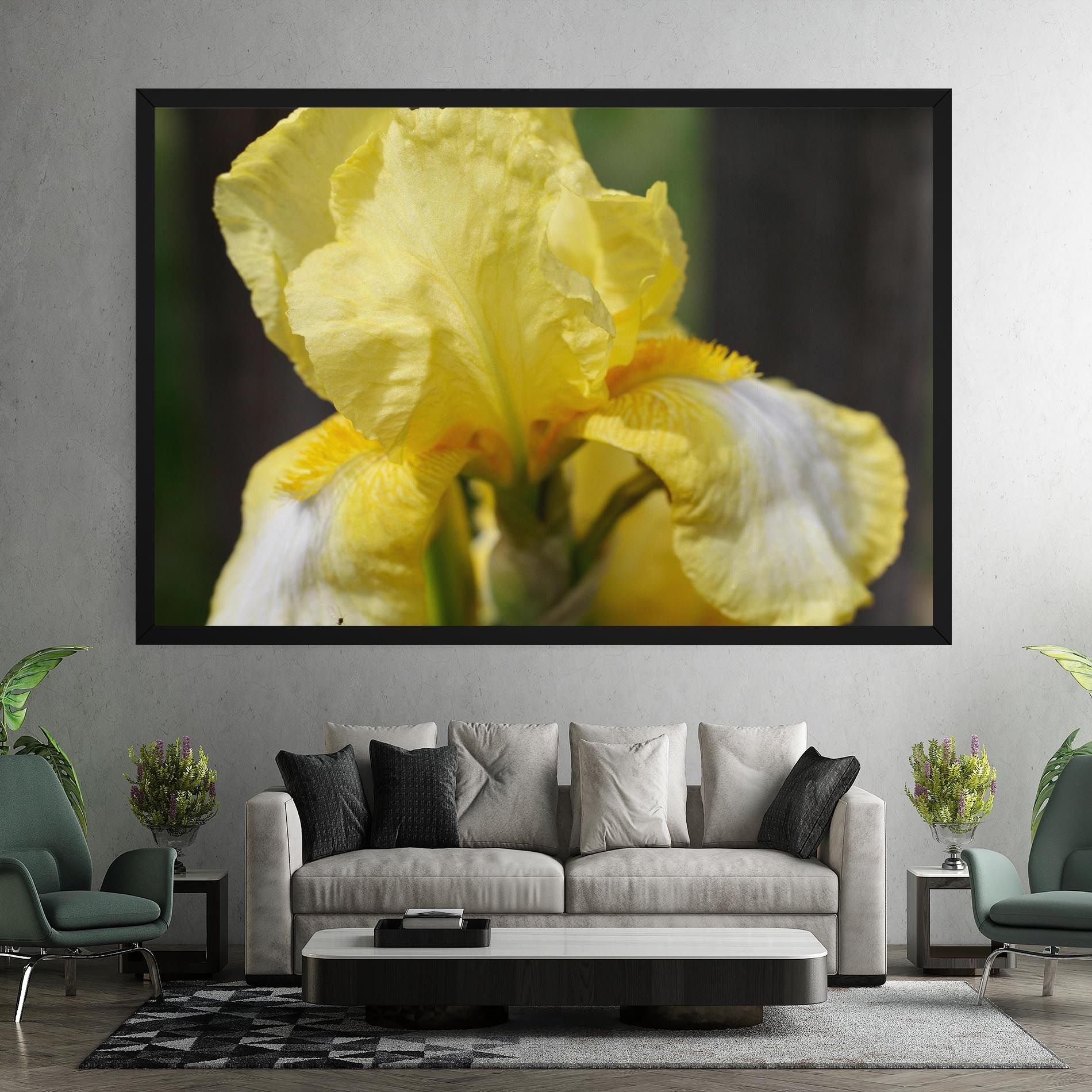 Garden Yellow Iris mockup 7