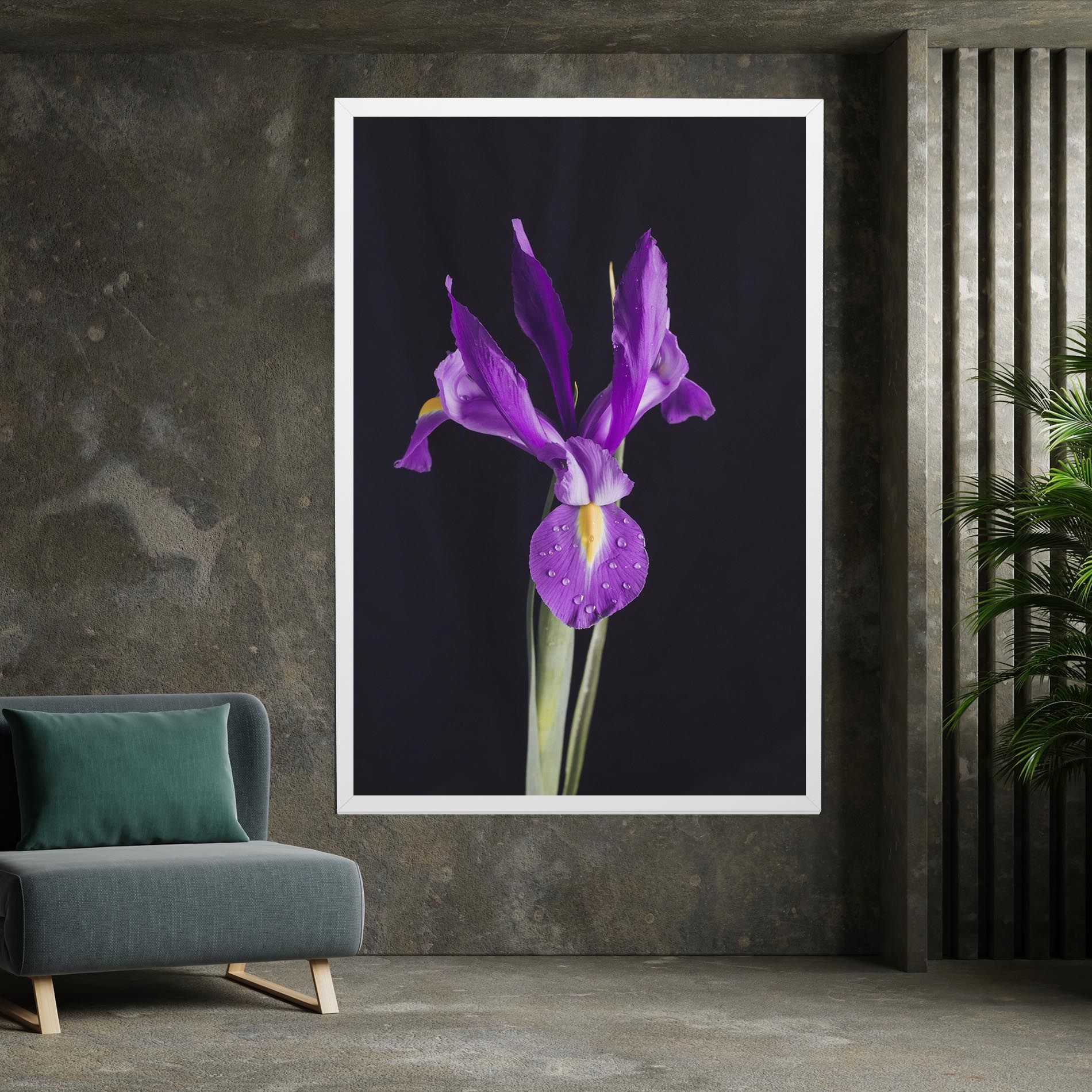 Fresh Purple Iris mockup 7