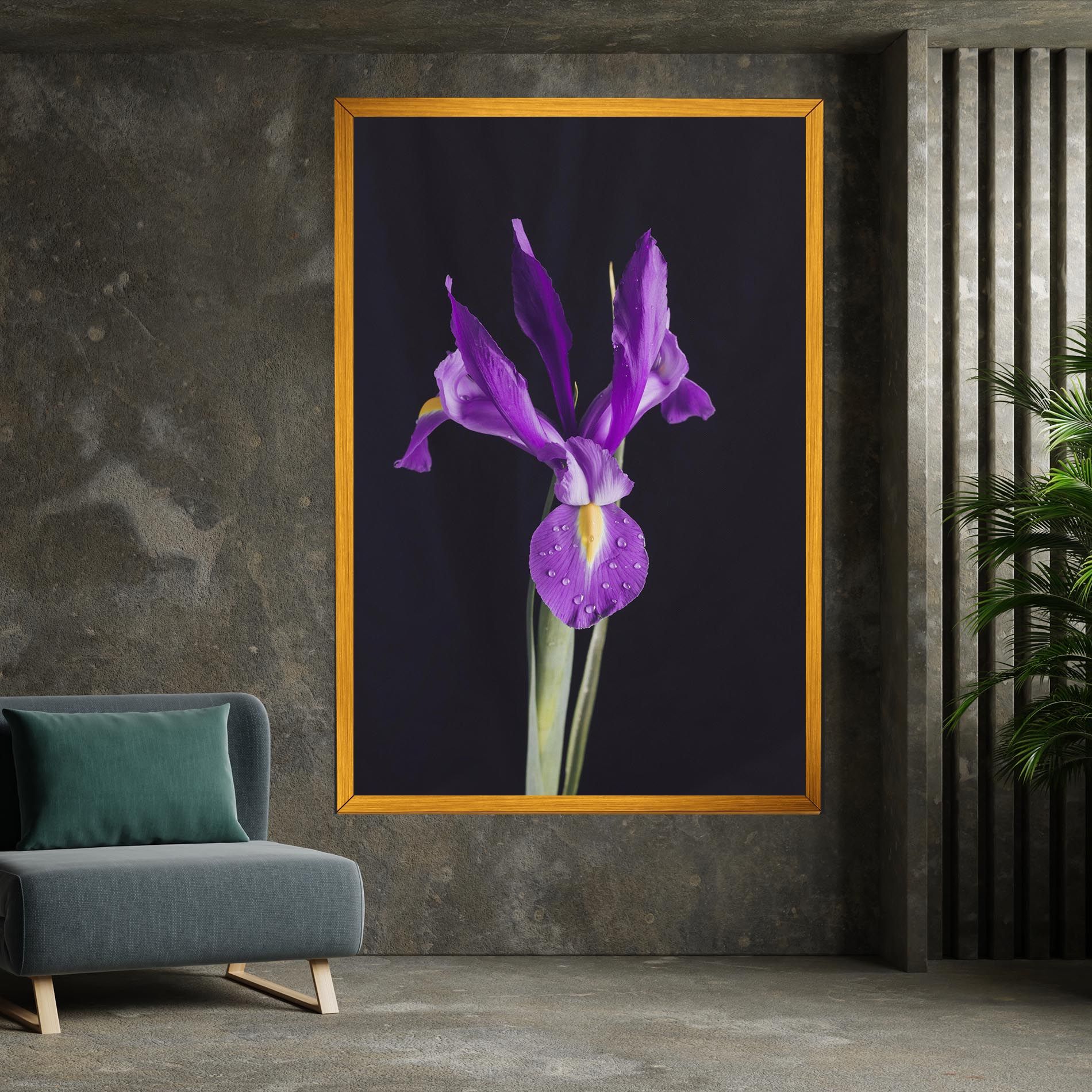 Fresh Purple Iris mockup 7
