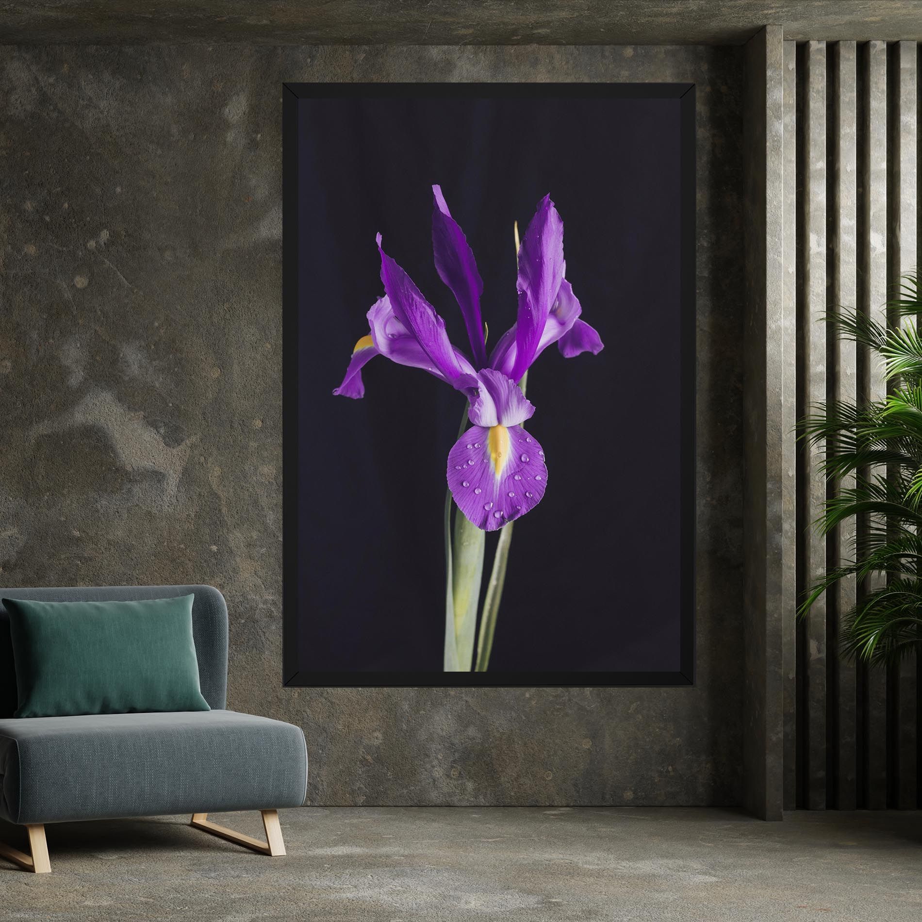 Fresh Purple Iris mockup 7