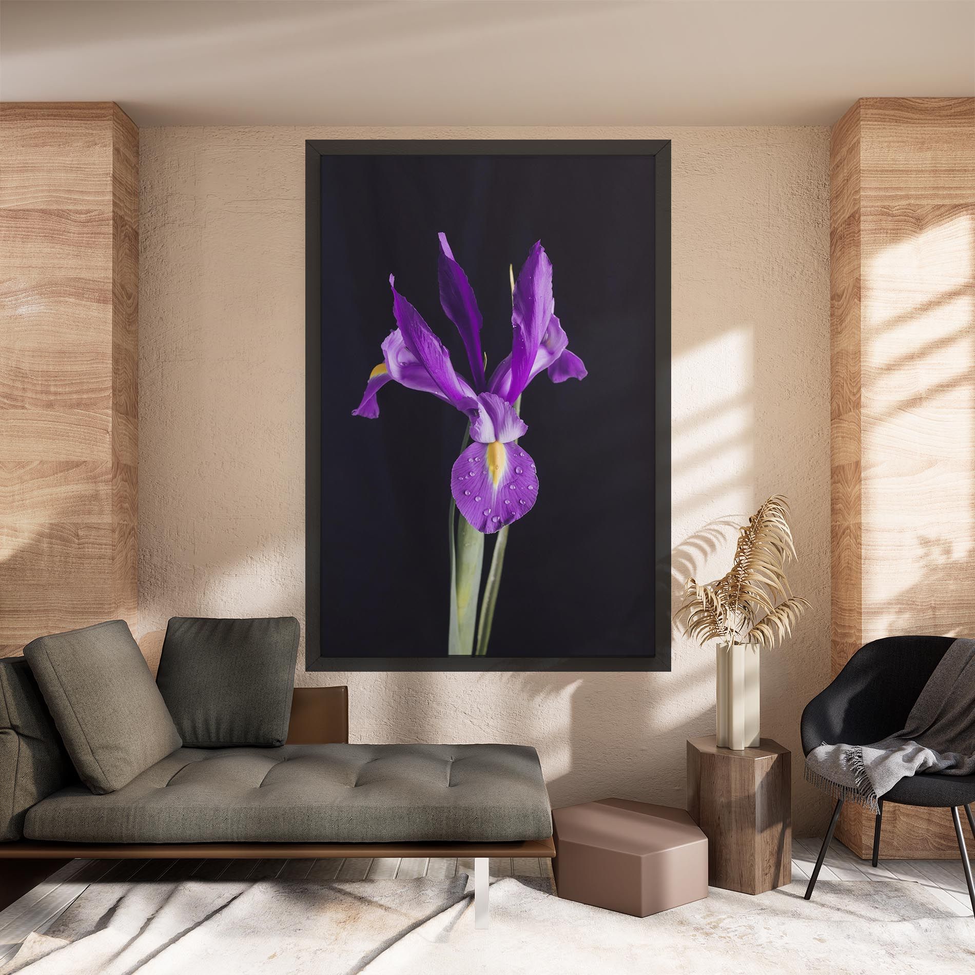 Fresh Purple Iris mockup 8