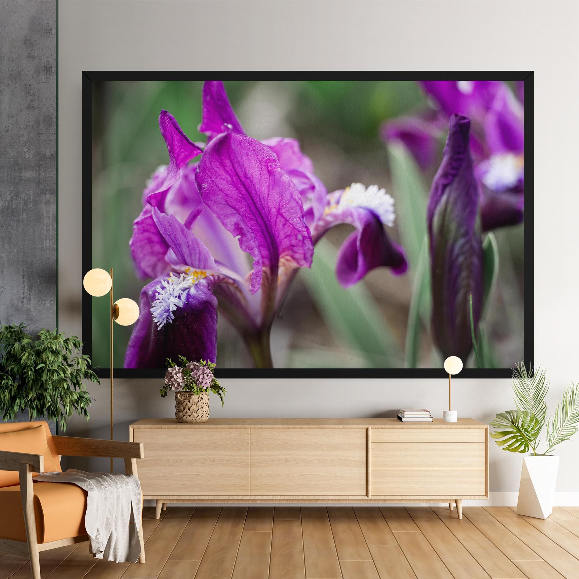 Dark Pink Iris mockup 9