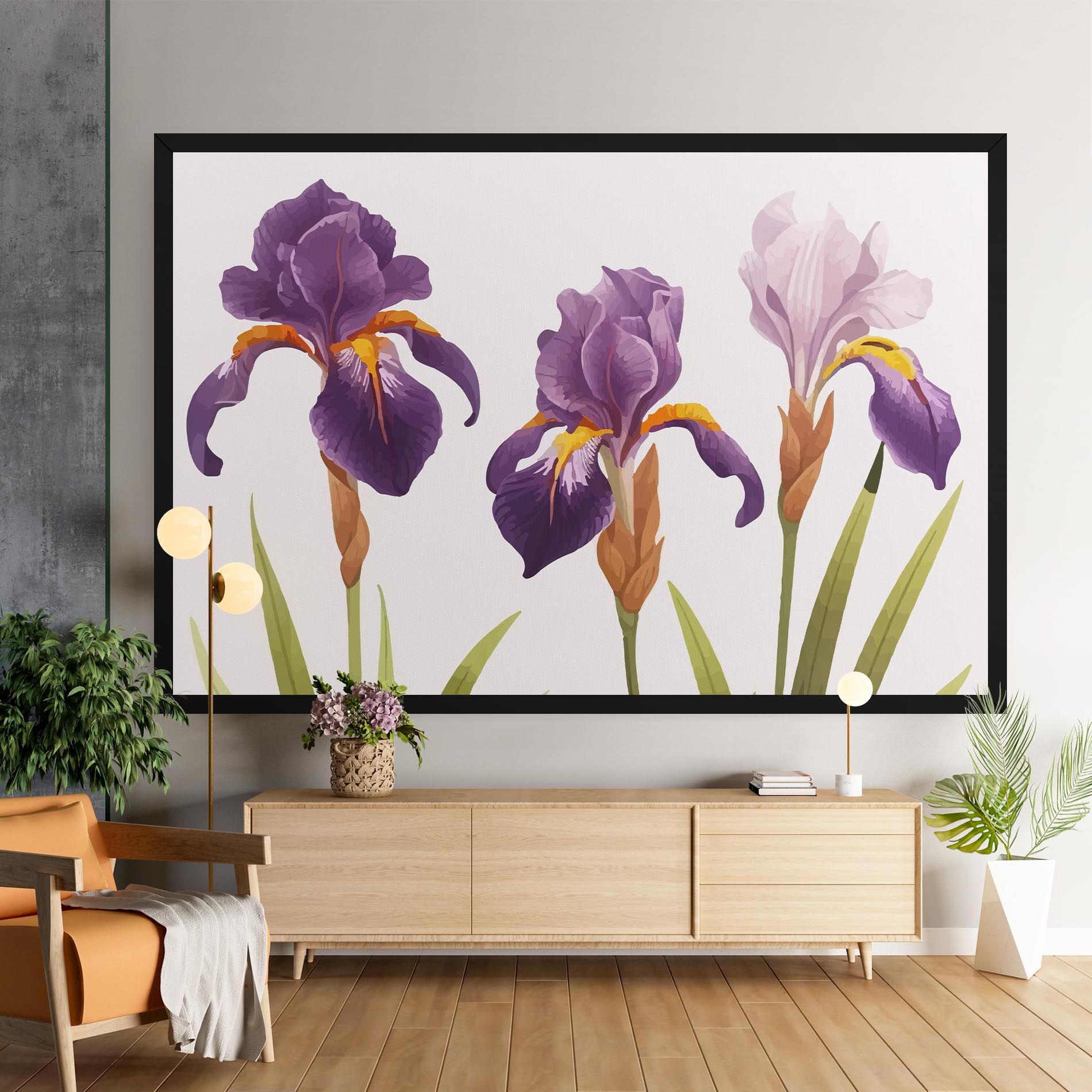 Iris Leaf mockup 9