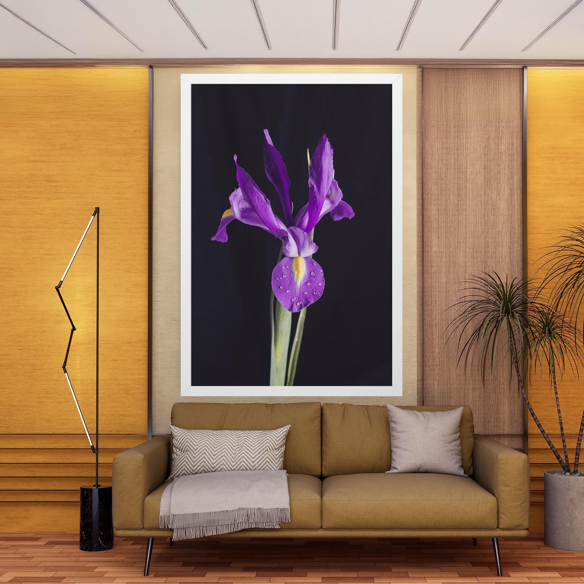 Fresh Purple Iris mockup 9