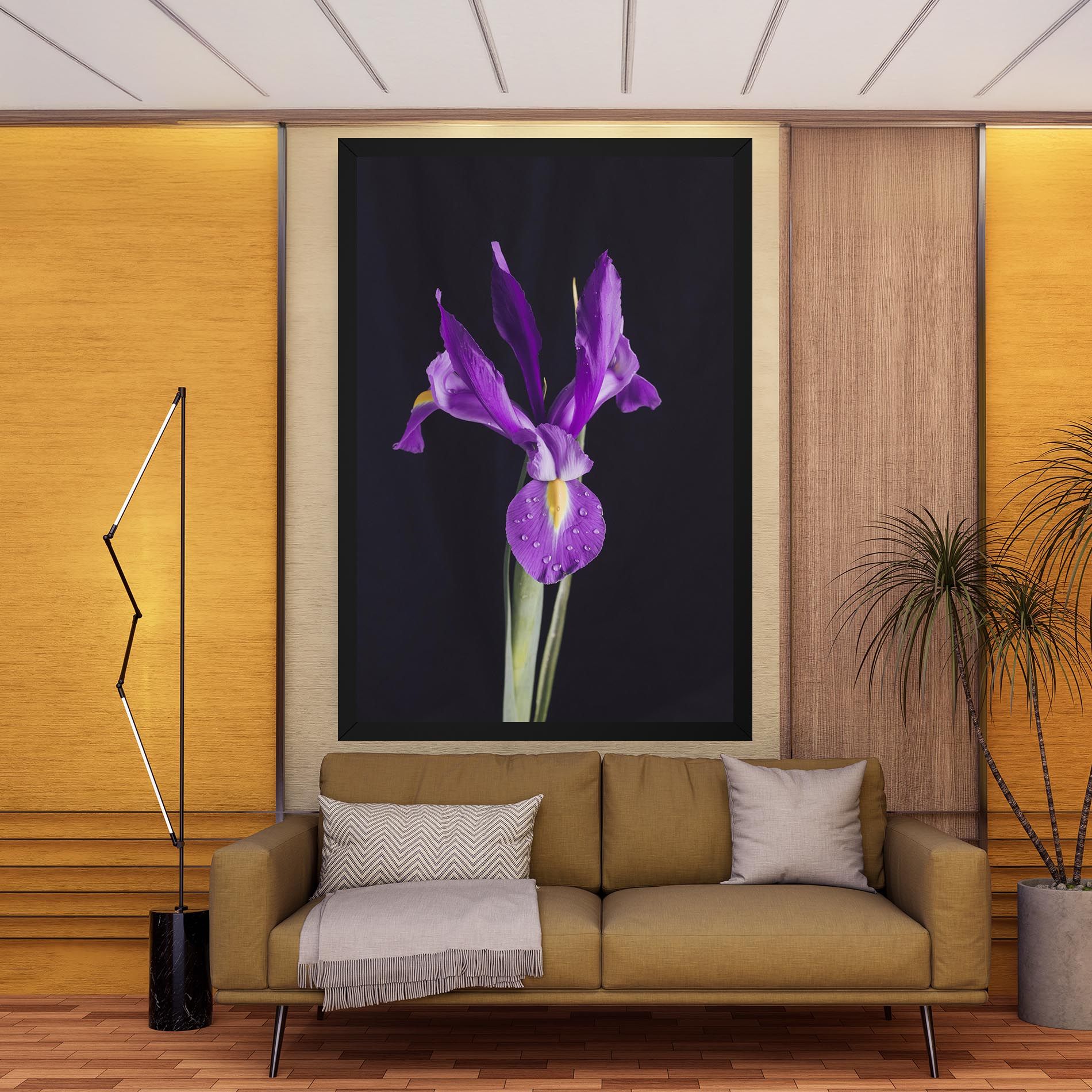 Fresh Purple Iris mockup 9