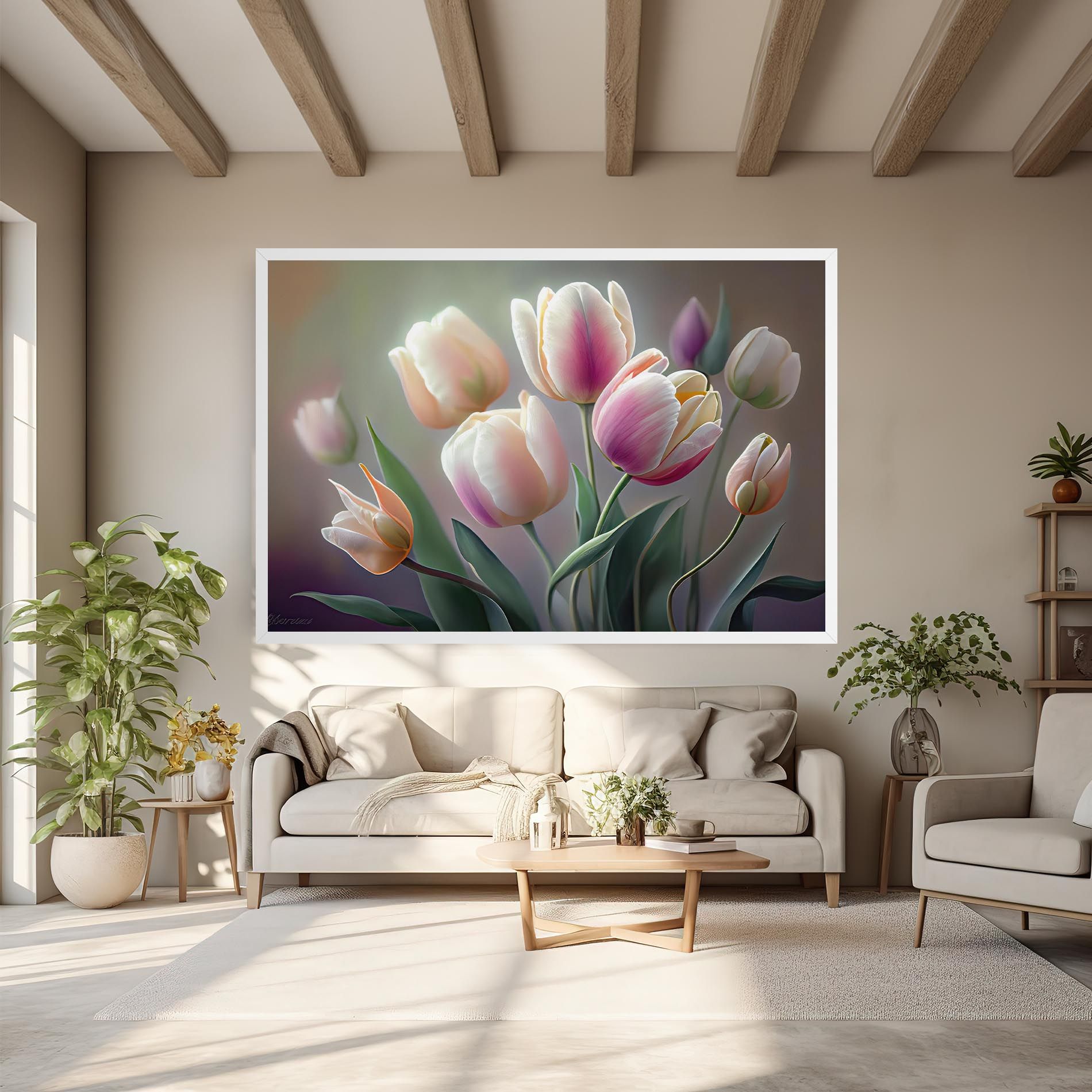 Pretty Tulips mockup 6