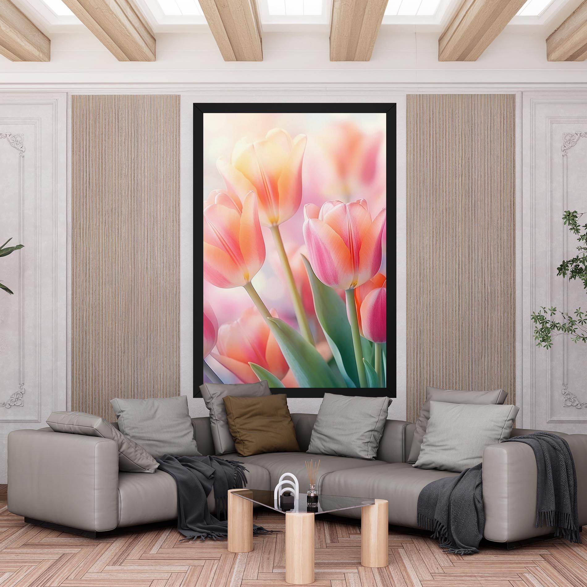 Dreamy Tulips mockup 6