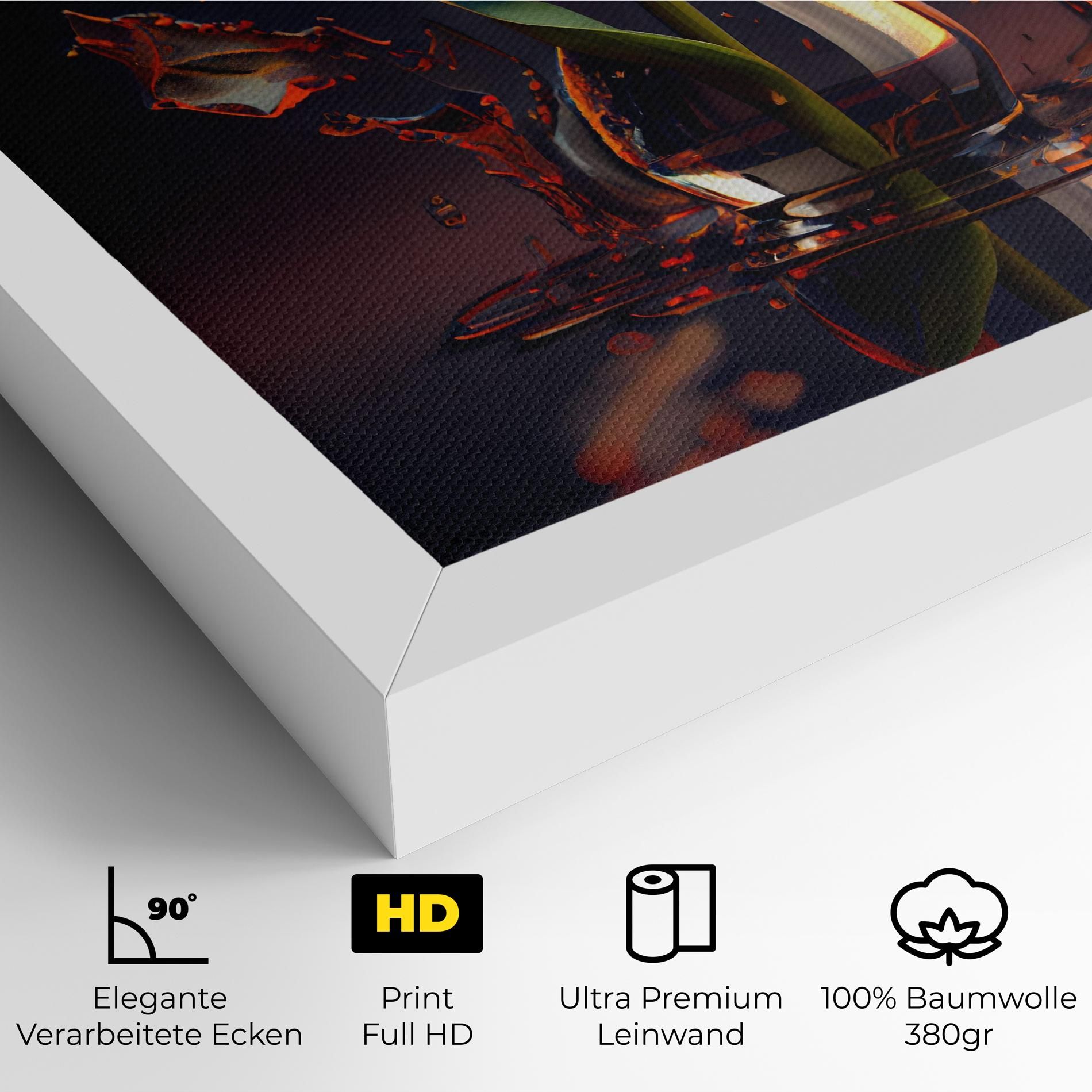 Black Tulip In Vase mockup 4