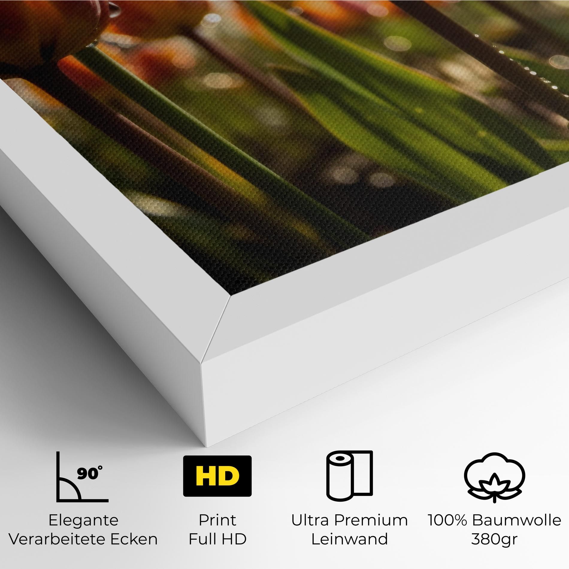 Orange Tulips After Rain mockup 4