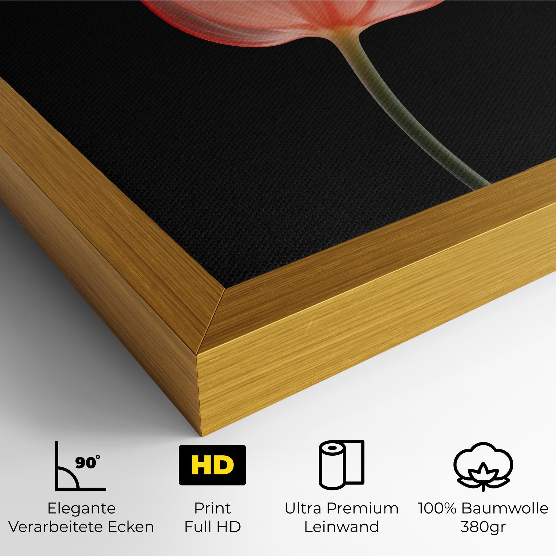 Leinwandbild Pastel Pink Tulip mockup 4