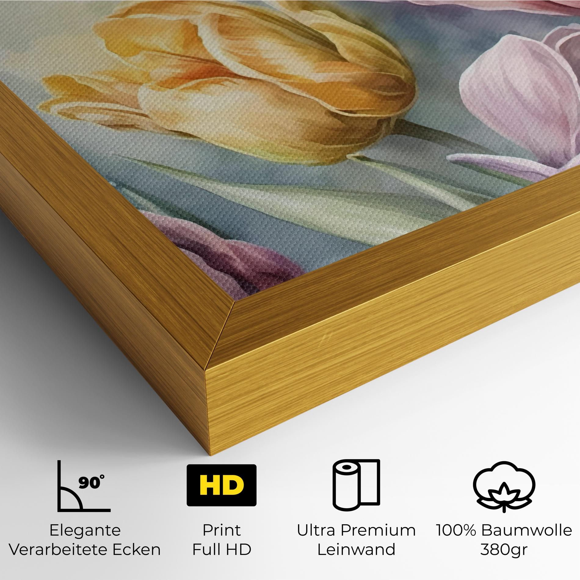 Pastel Tulips mockup 4