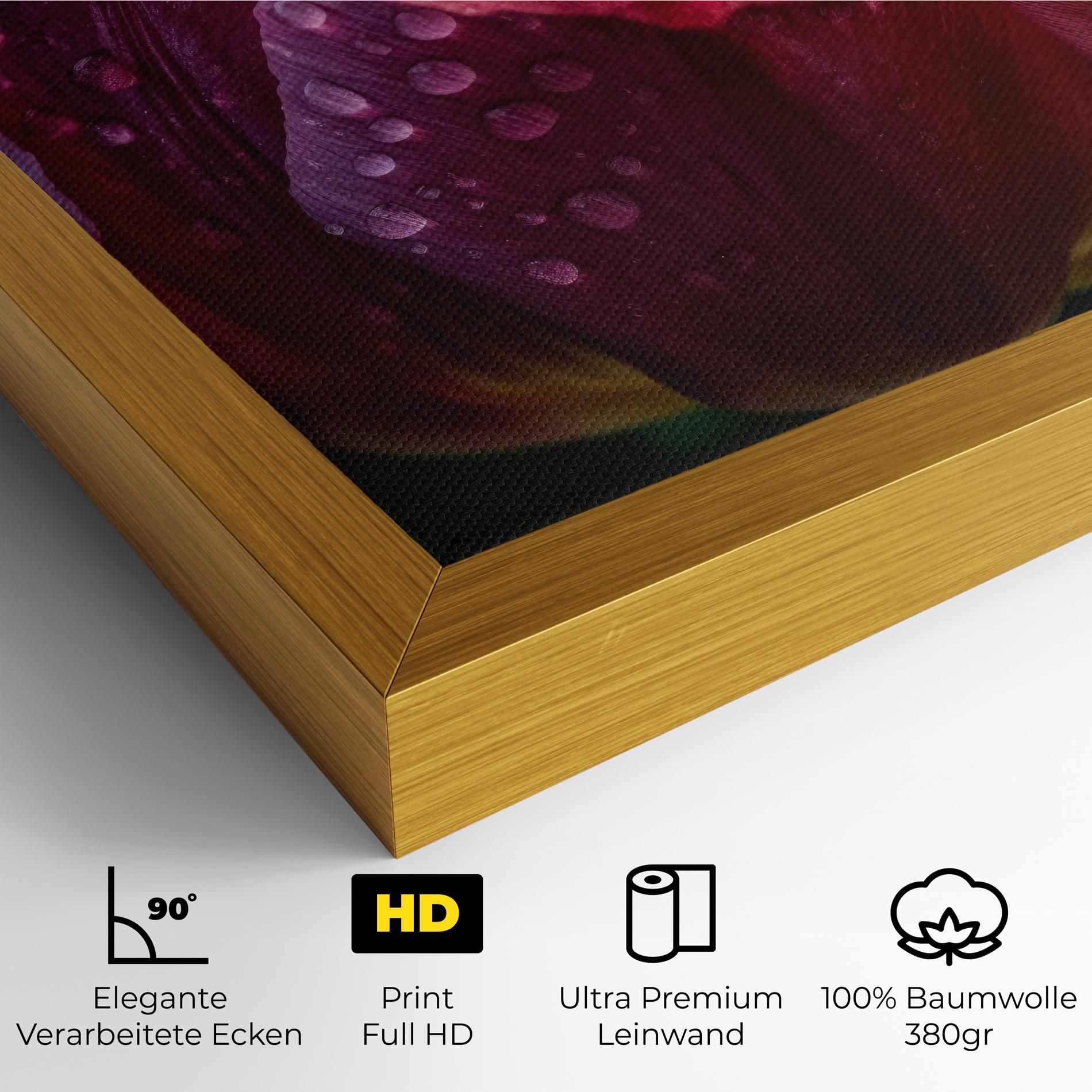 Pink Tulip After Rain mockup 4