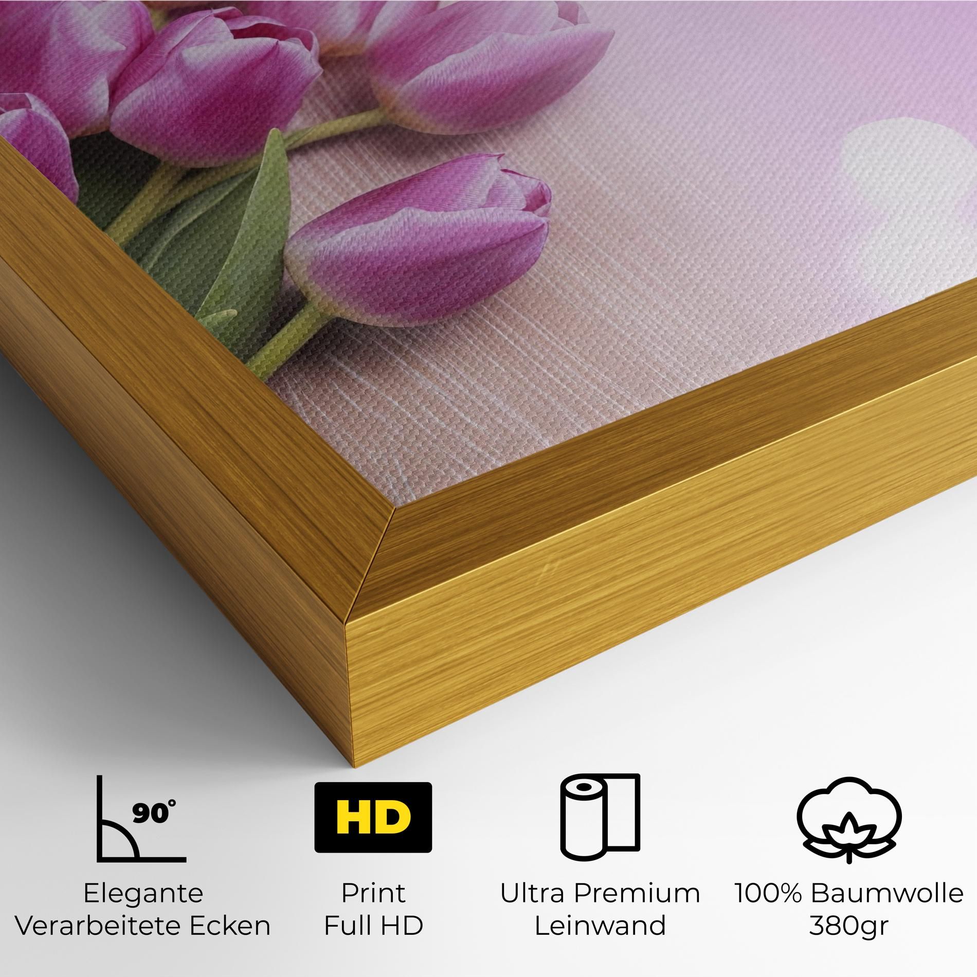 Pink Tulip Flowers mockup 4