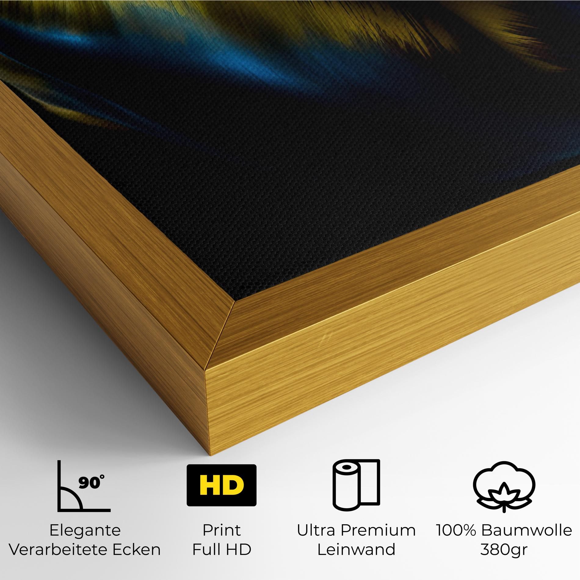 Yellow Blue Tulip mockup 4