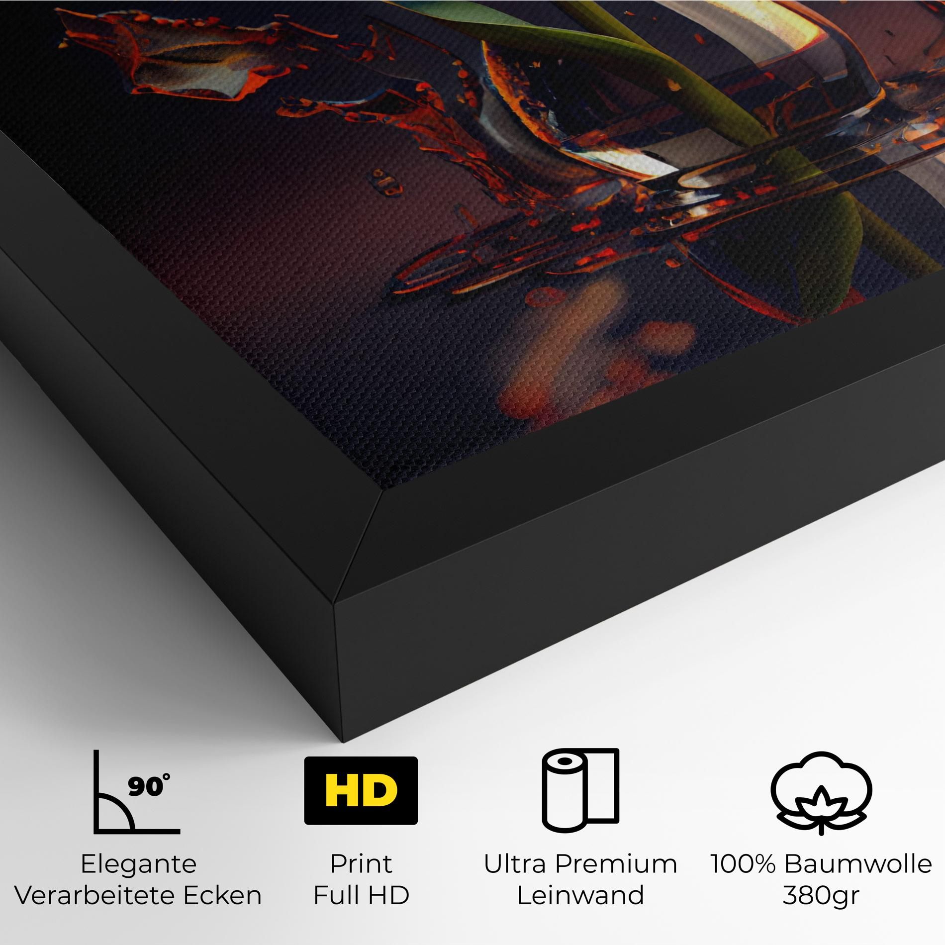 Black Tulip In Vase mockup 4