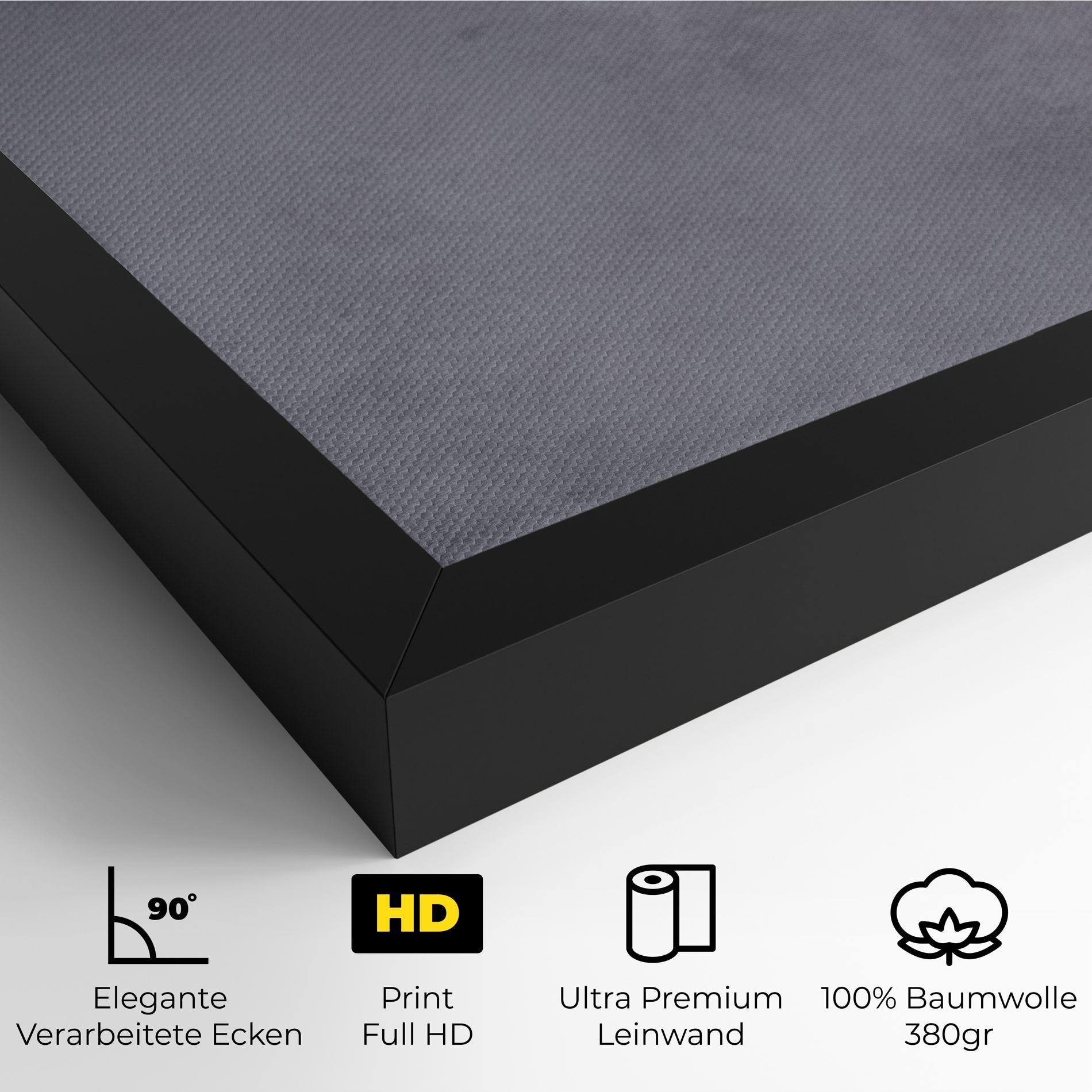 Leinwandbild Light Orange Pink Tulips mockup 4