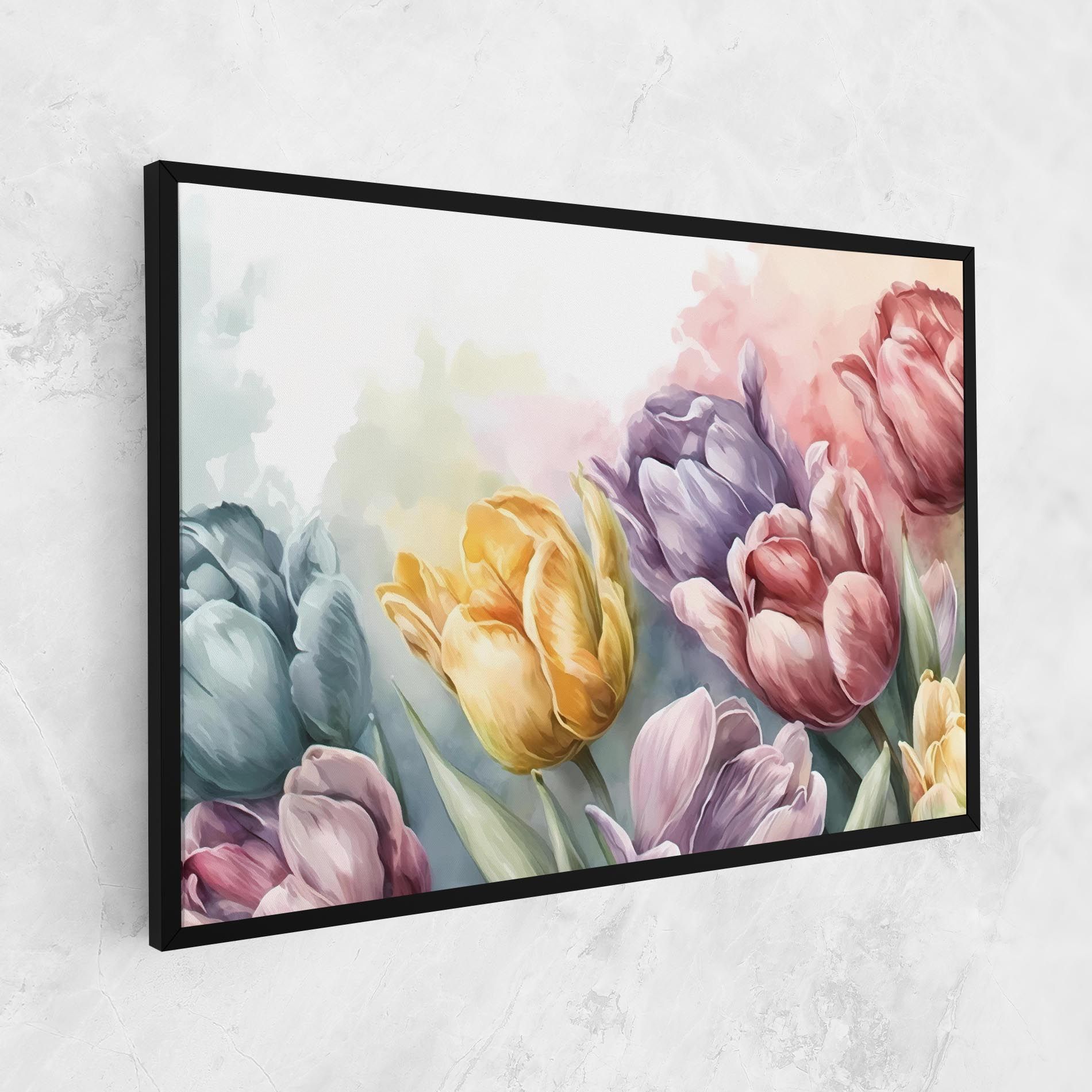 Pastel Tulips mockup 1