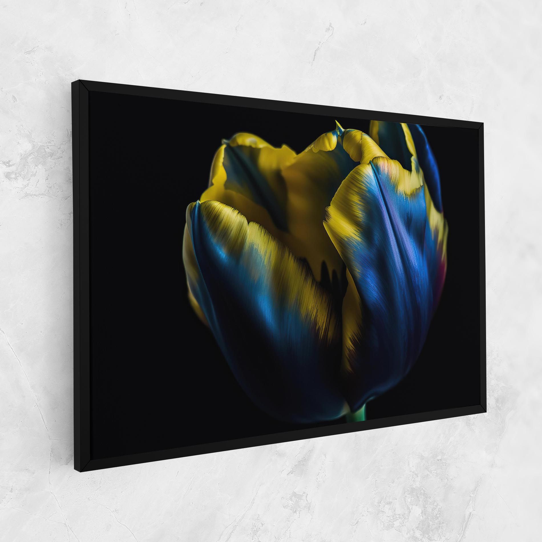 Yellow Blue Tulip mockup 1