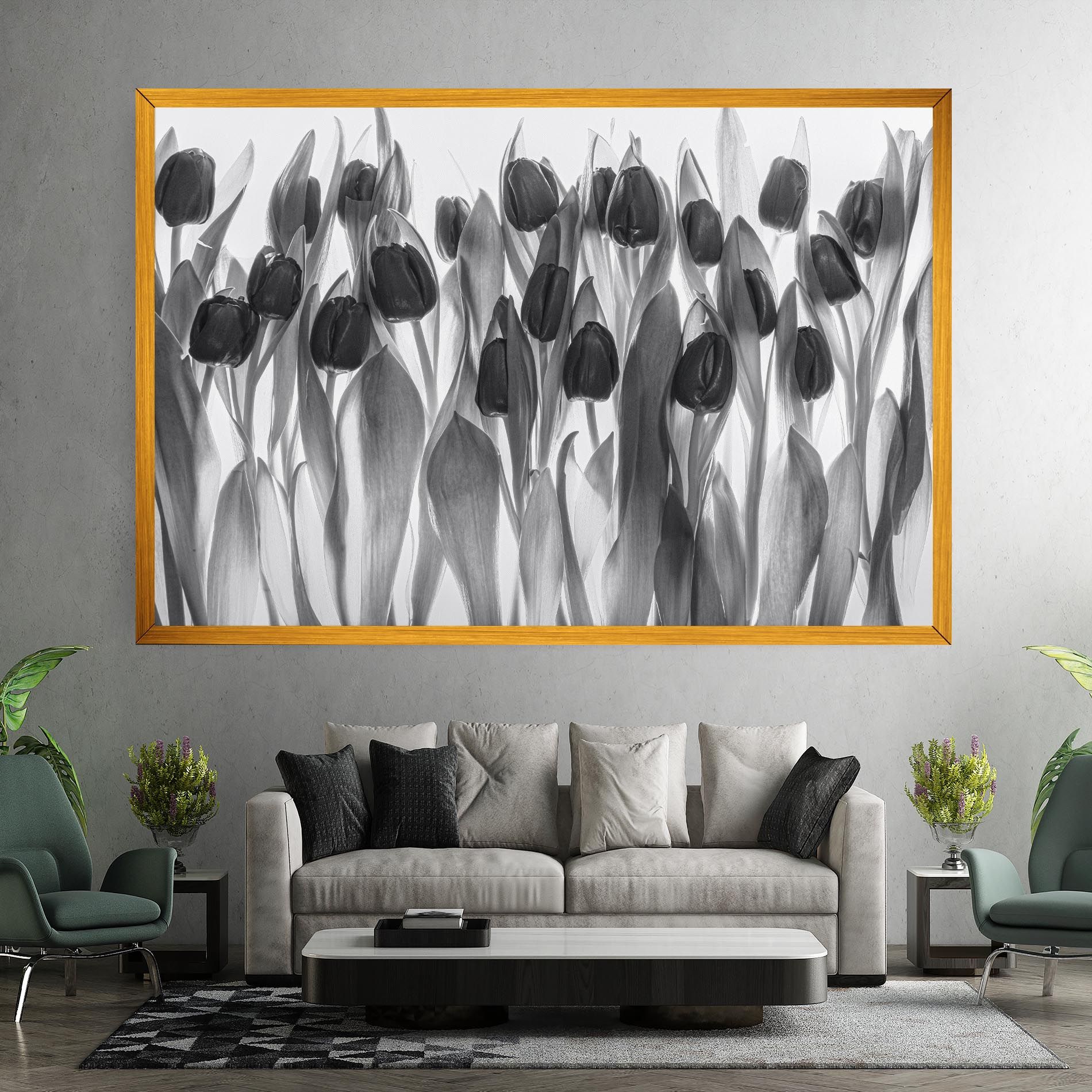 Grey Tulips mockup 7