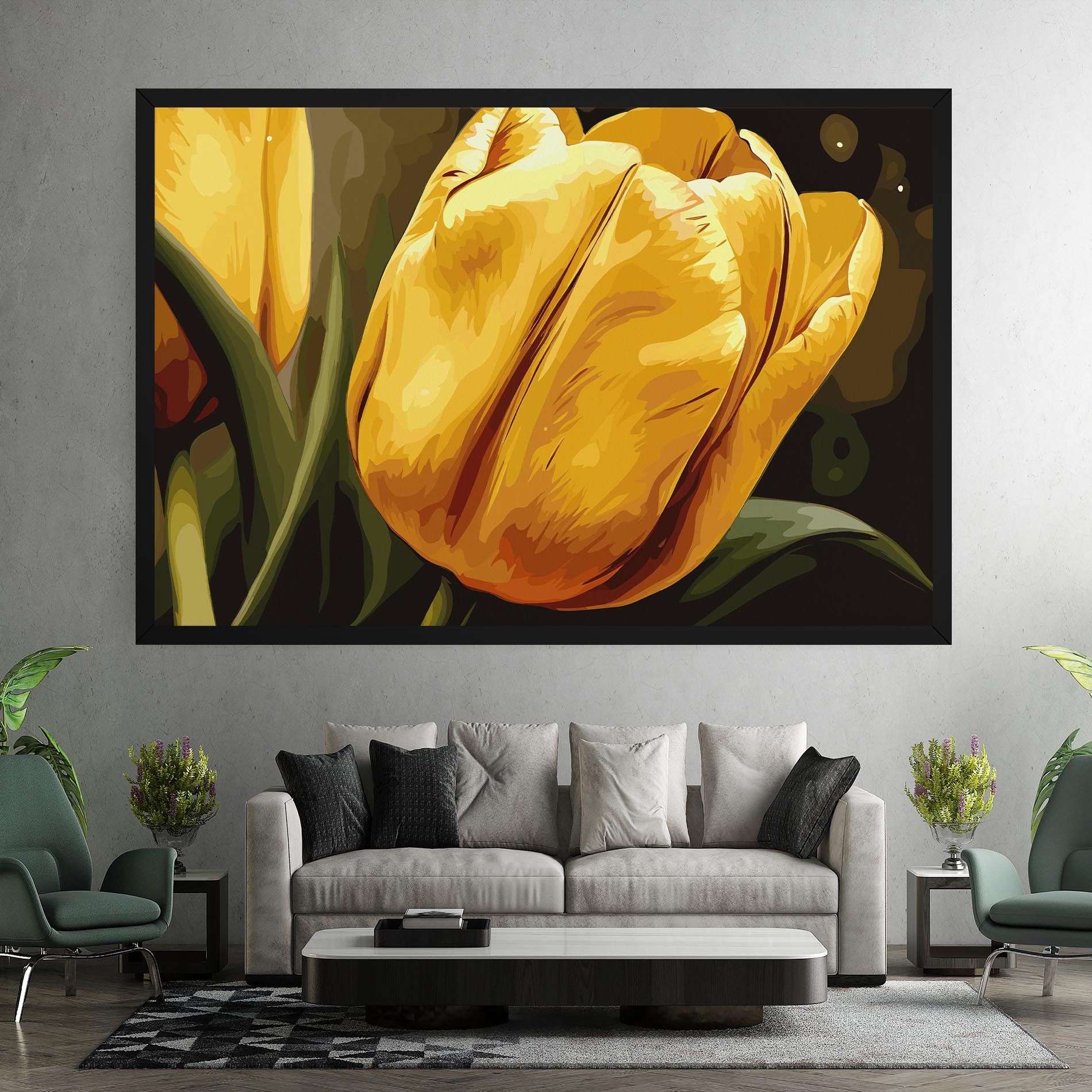 Big Yellow Tulip mockup 7