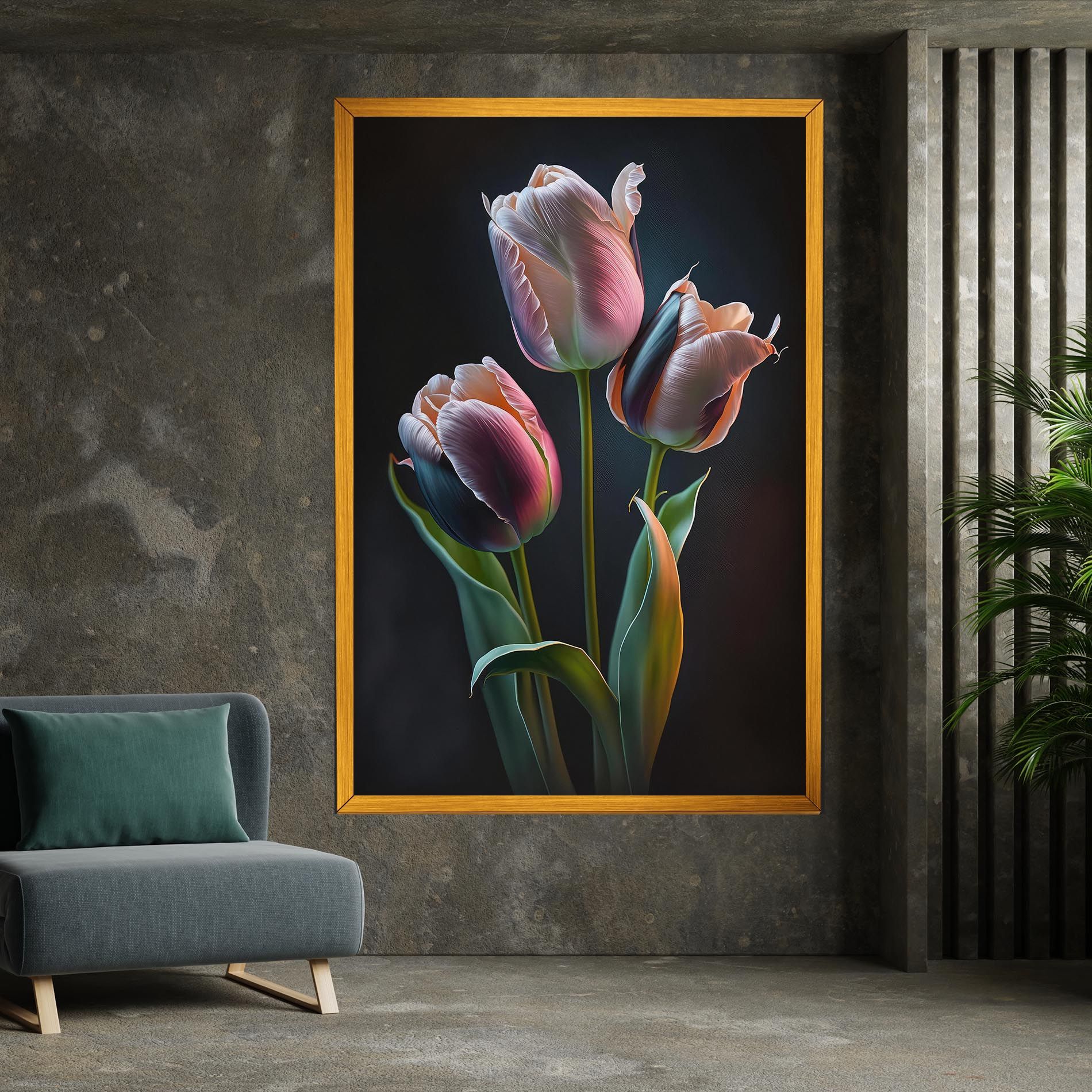 Light Purple Tulips mockup 7
