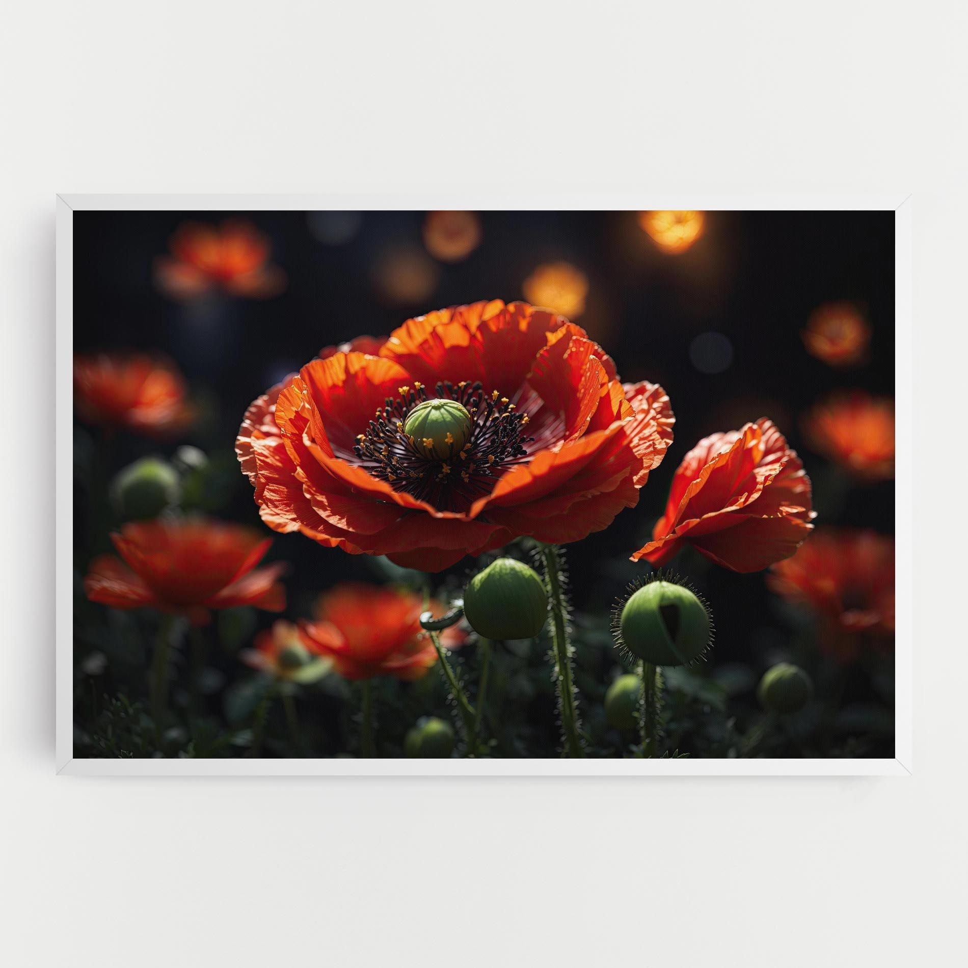 Red Poppy Close Up mockup 0