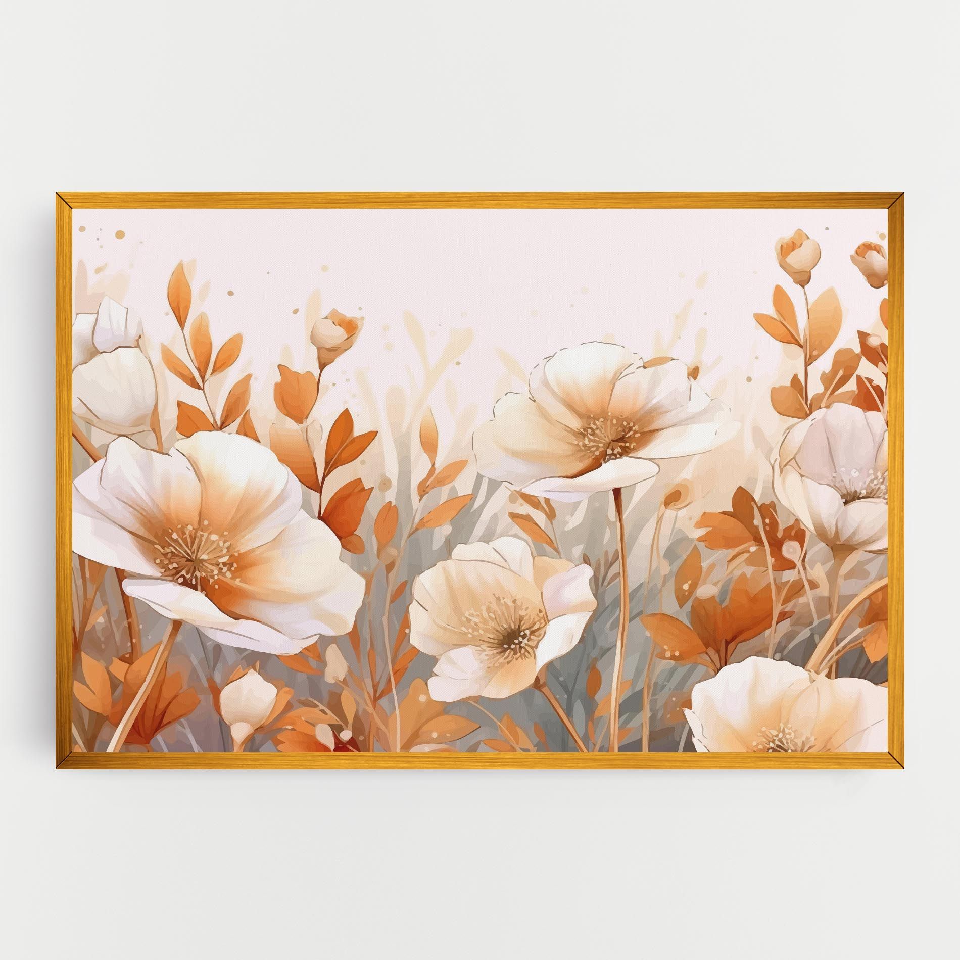 Orange Cream Poppy mockup 0