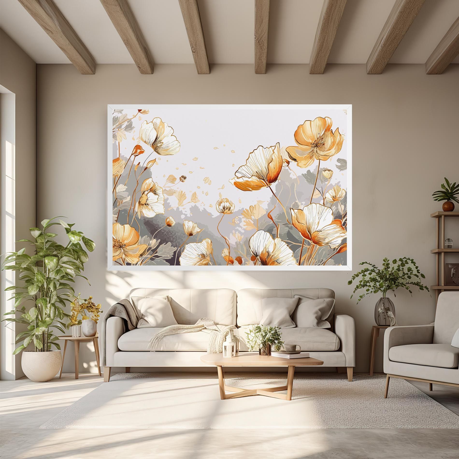 Gold Poppies mockup 6