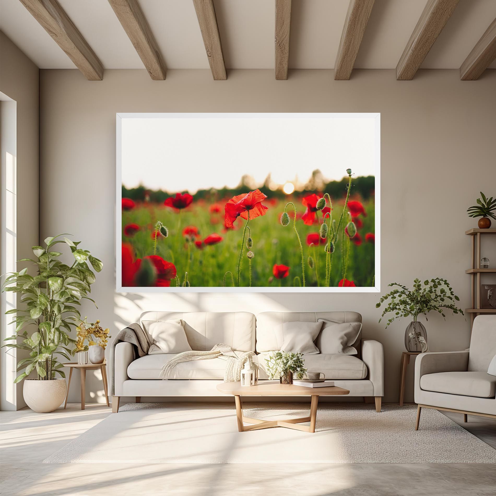 Poppies Field mockup 6