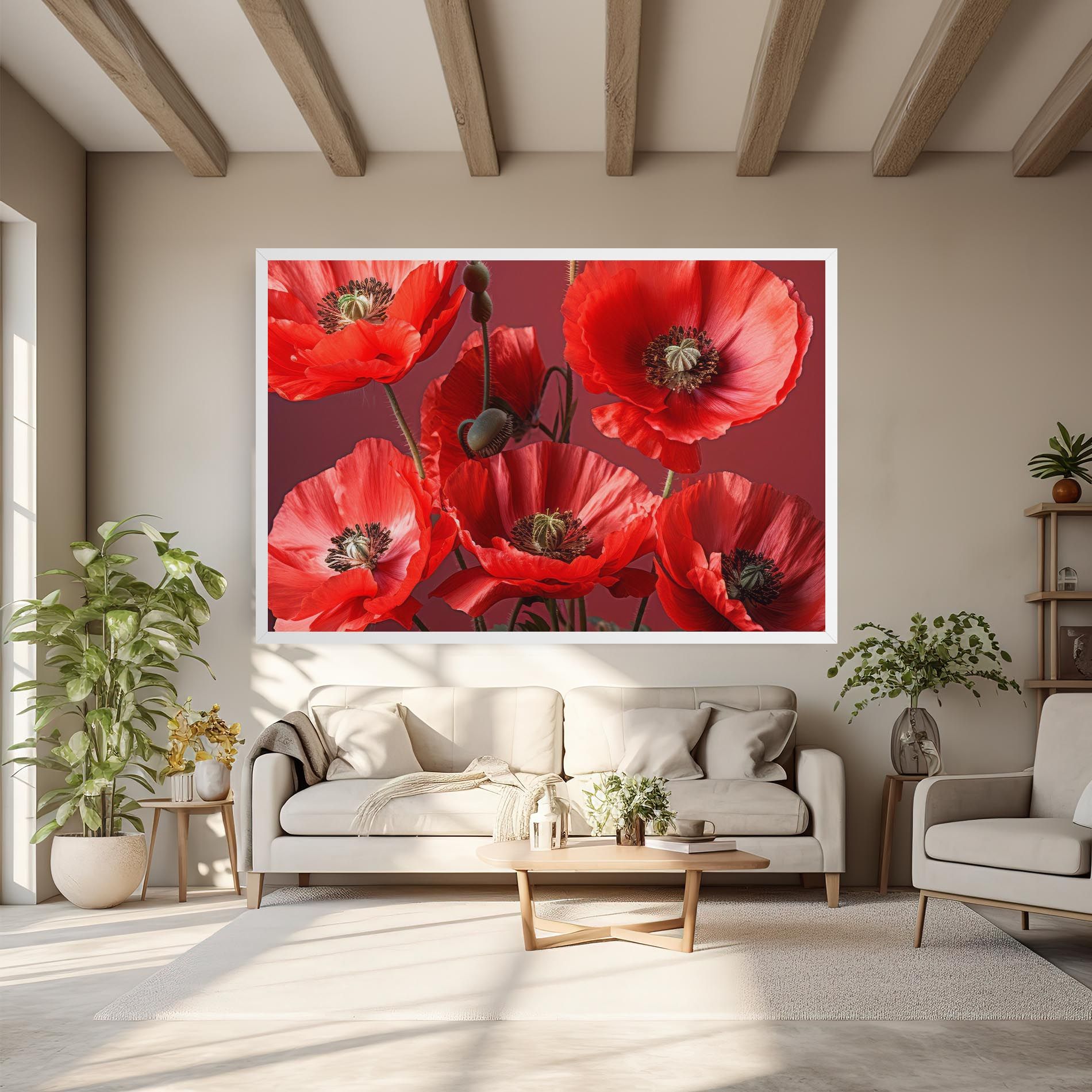 Red Poppies mockup 6