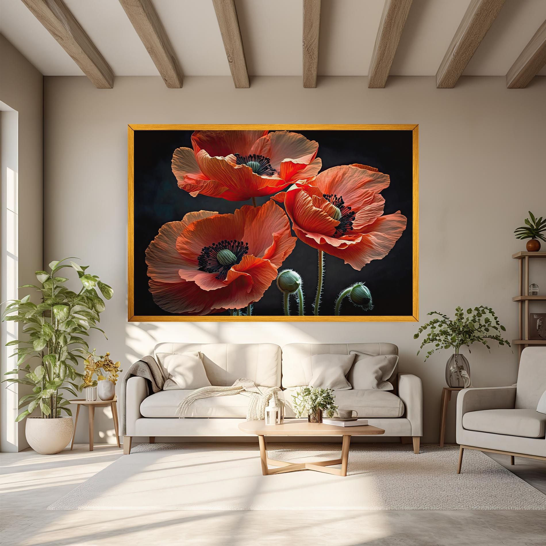 3 Poppies mockup 6