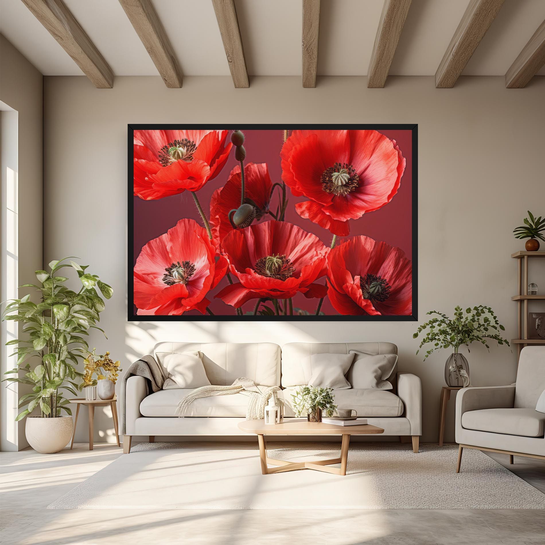 Red Poppies mockup 6