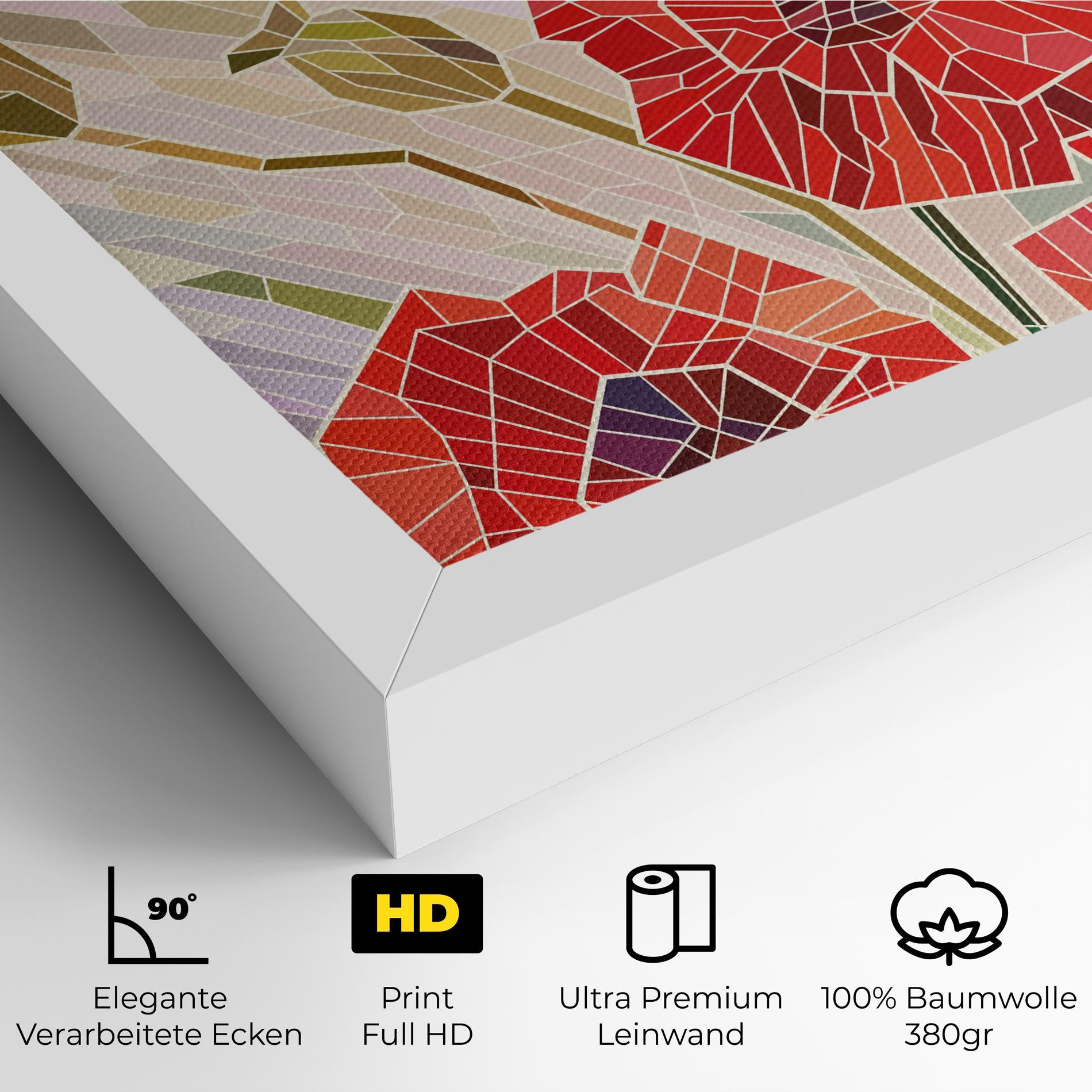 Leinwandbild Poppy Glass mockup 4