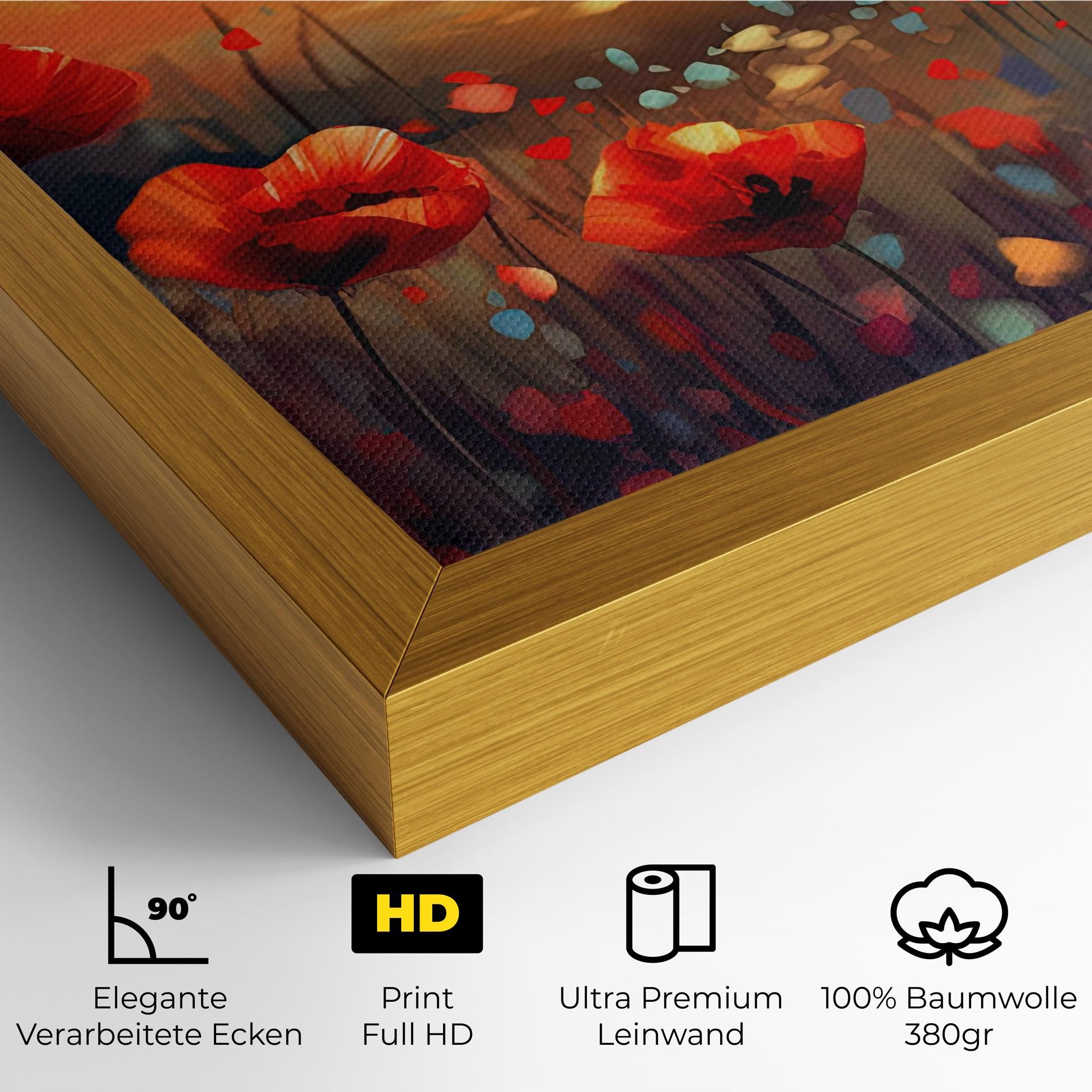 Sunrise Painting Poppies mockup 4