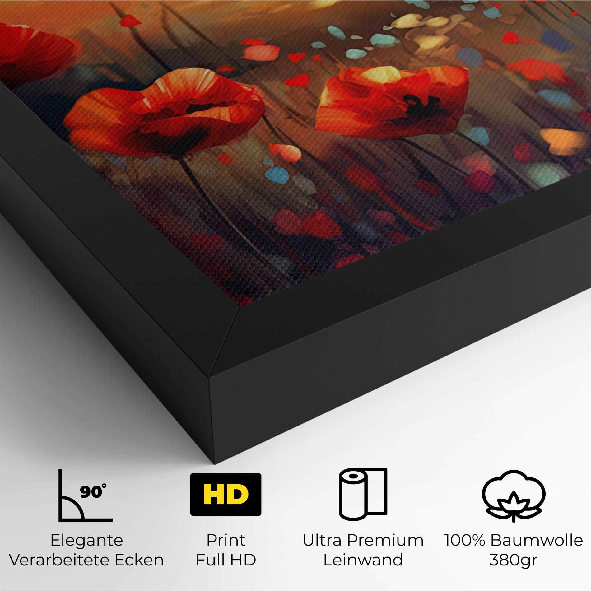Sunrise Painting Poppies mockup 4