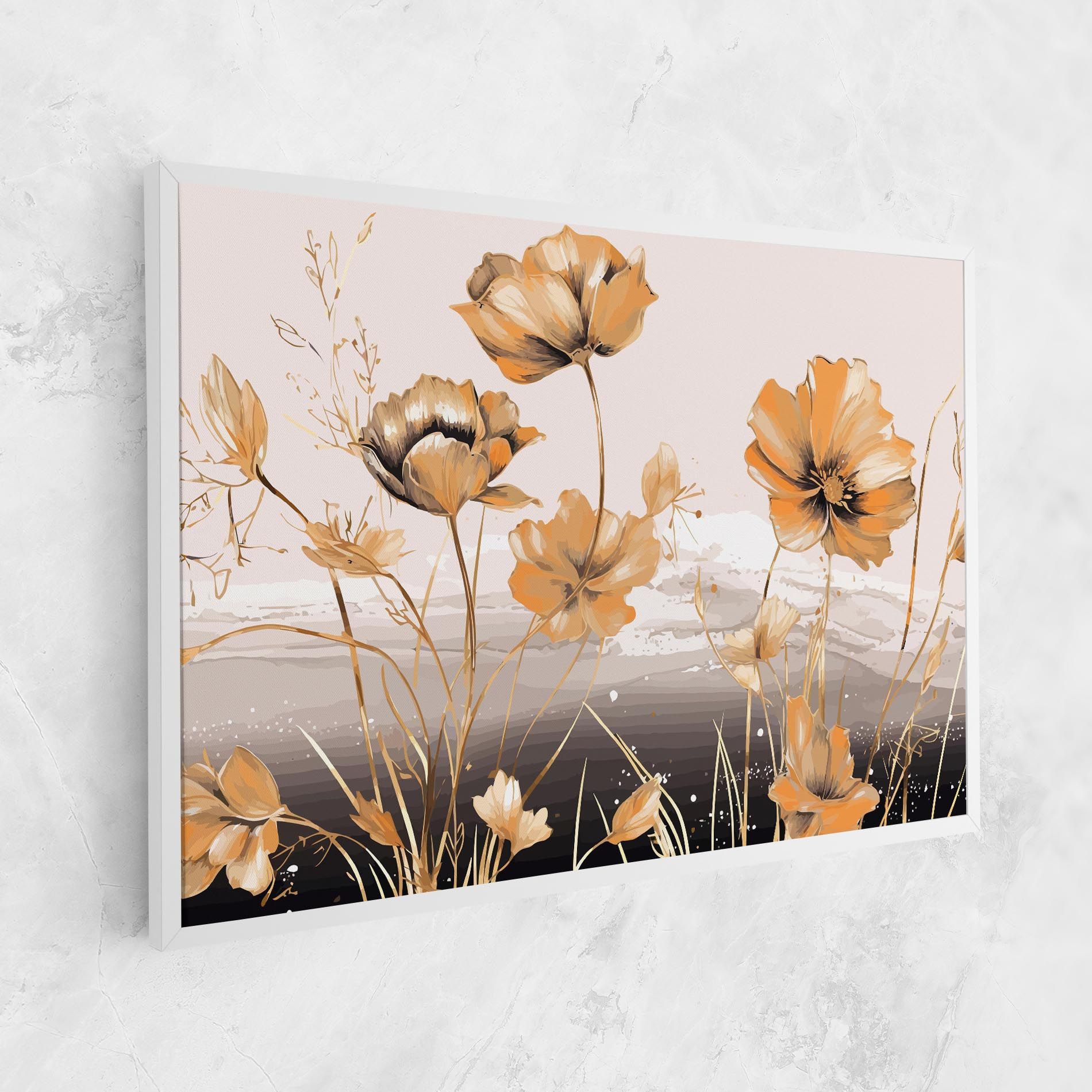 Gold Black Poppy mockup 1