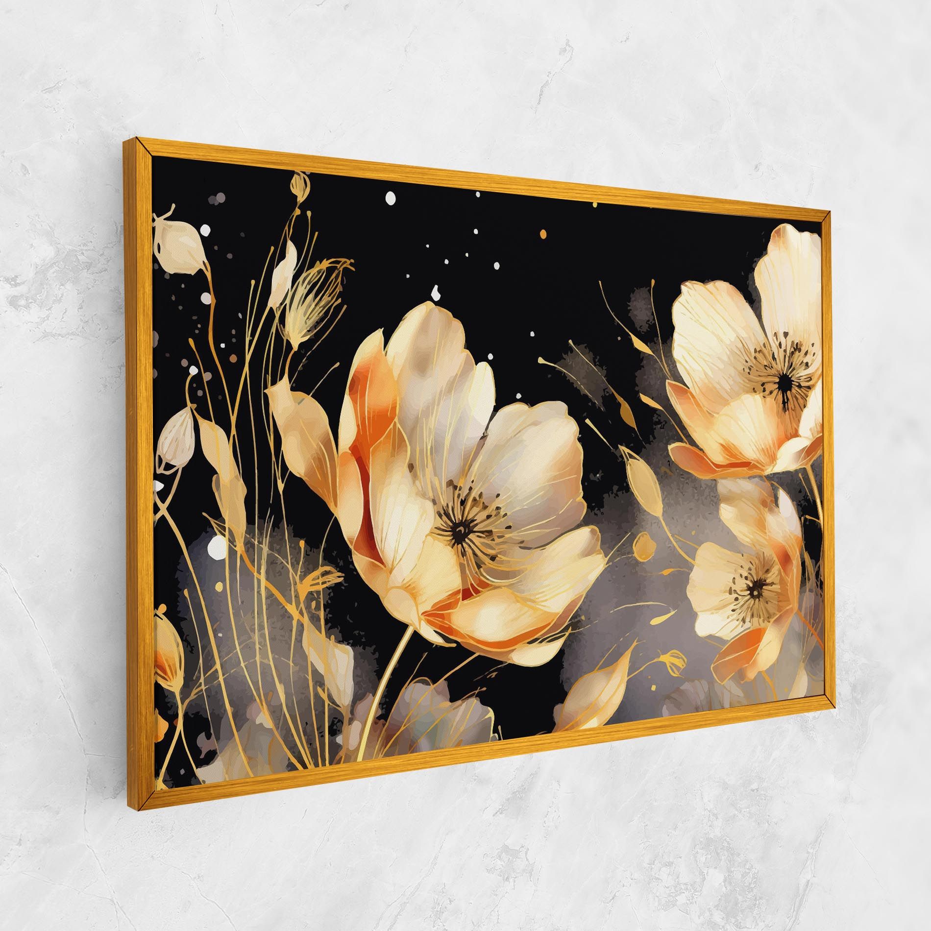 Gold Poppy Black mockup 1