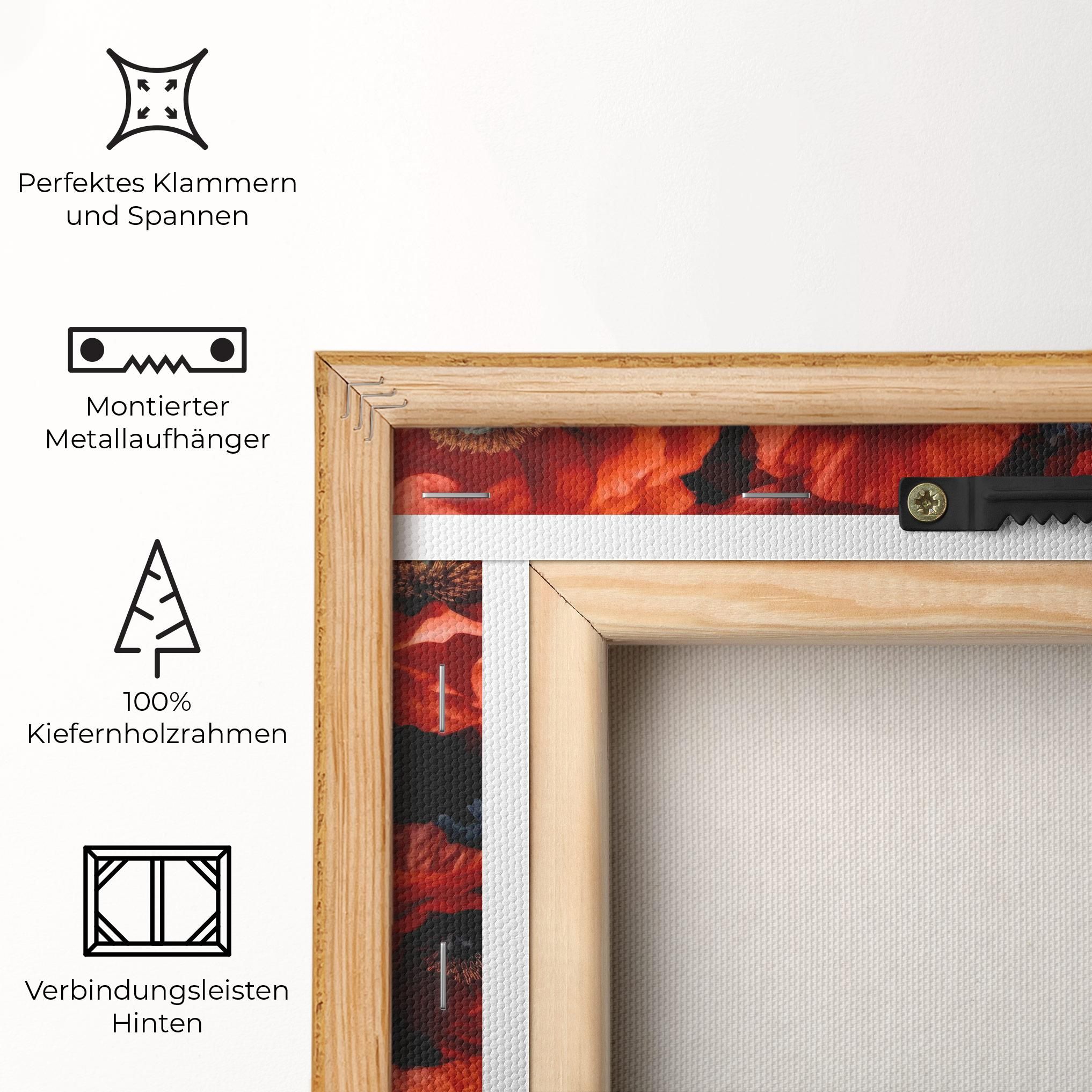 Black Red Poppies mockup 5