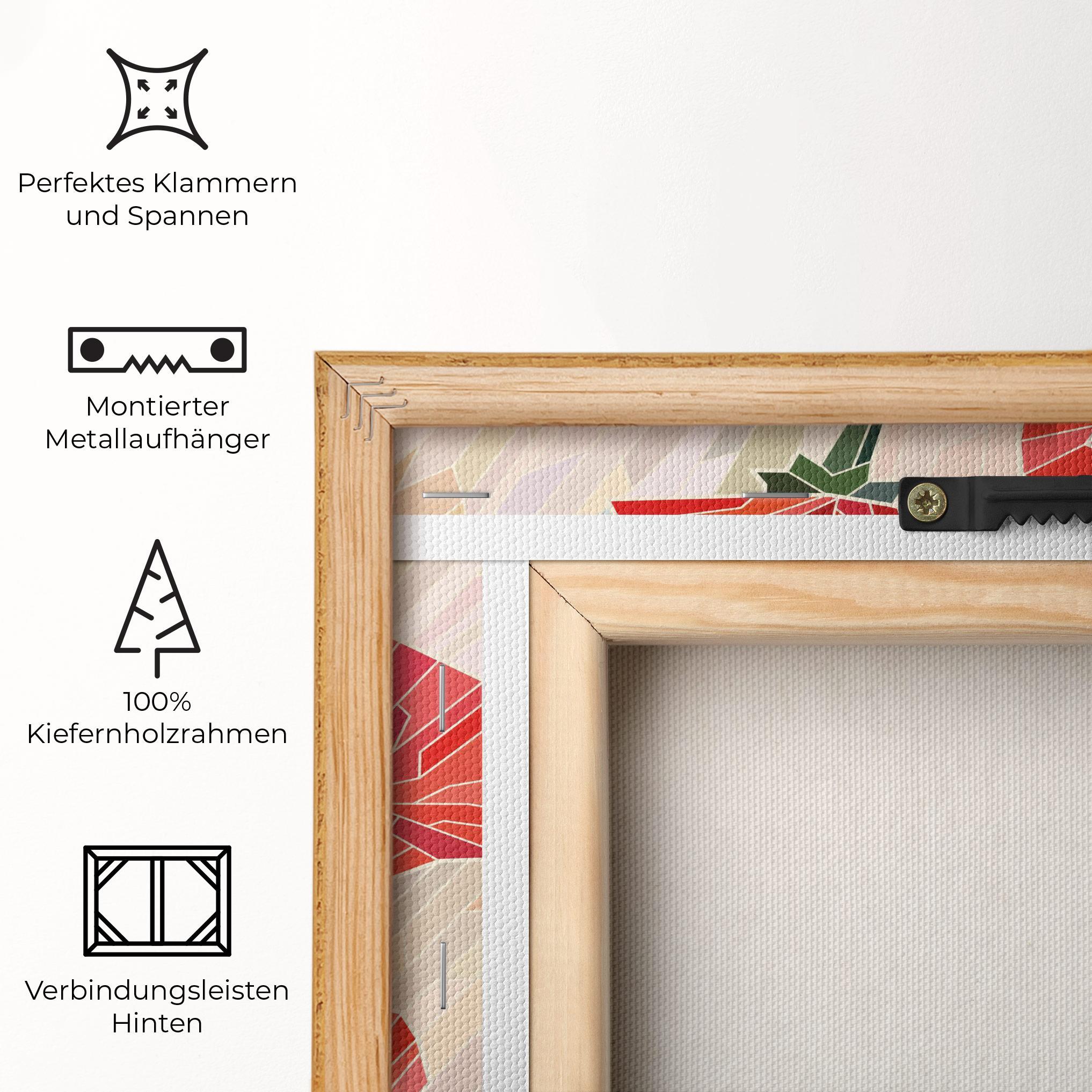 Leinwandbild Poppy Glass mockup 5